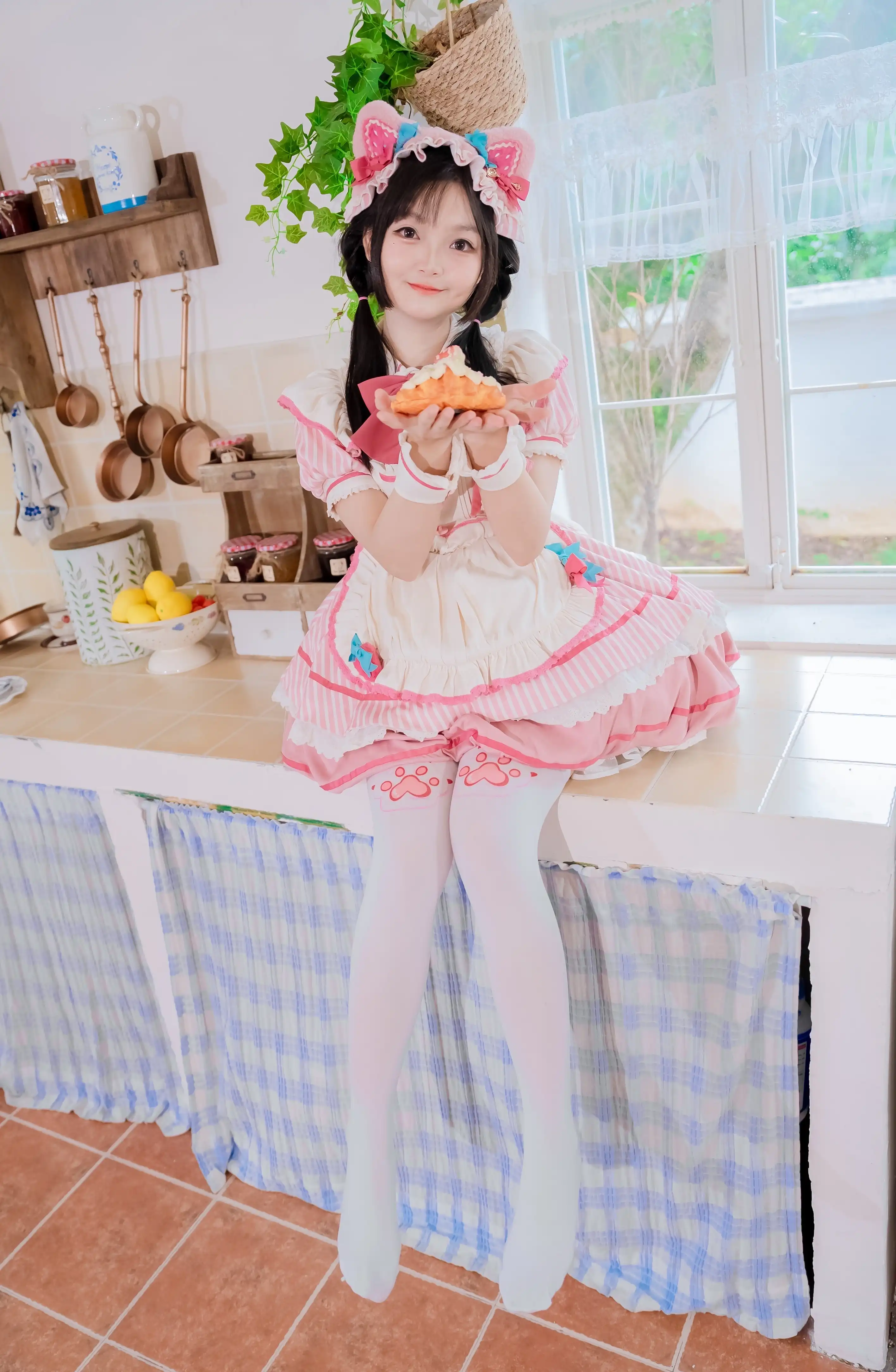 图片[11]-二次元COS分享[COSplay]厨房甜梦-猫耳少女的美味时光-二次元COS分享次元吧