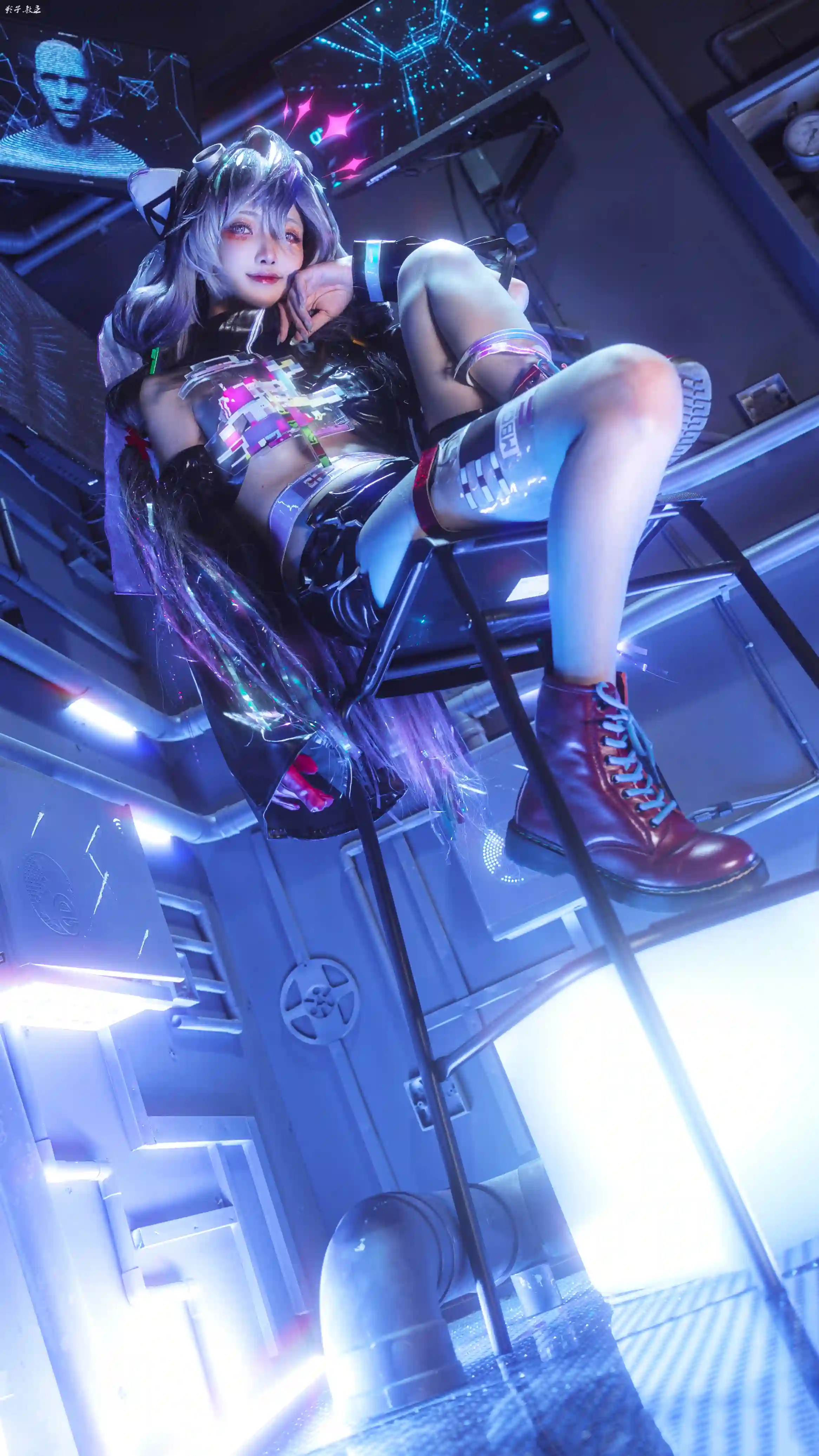 图片[6]-二次元COS分享[COSplay]终于看向我了，再晚我就要入侵你的监视器，再占领你的视网膜咯~-二次元COS分享次元吧