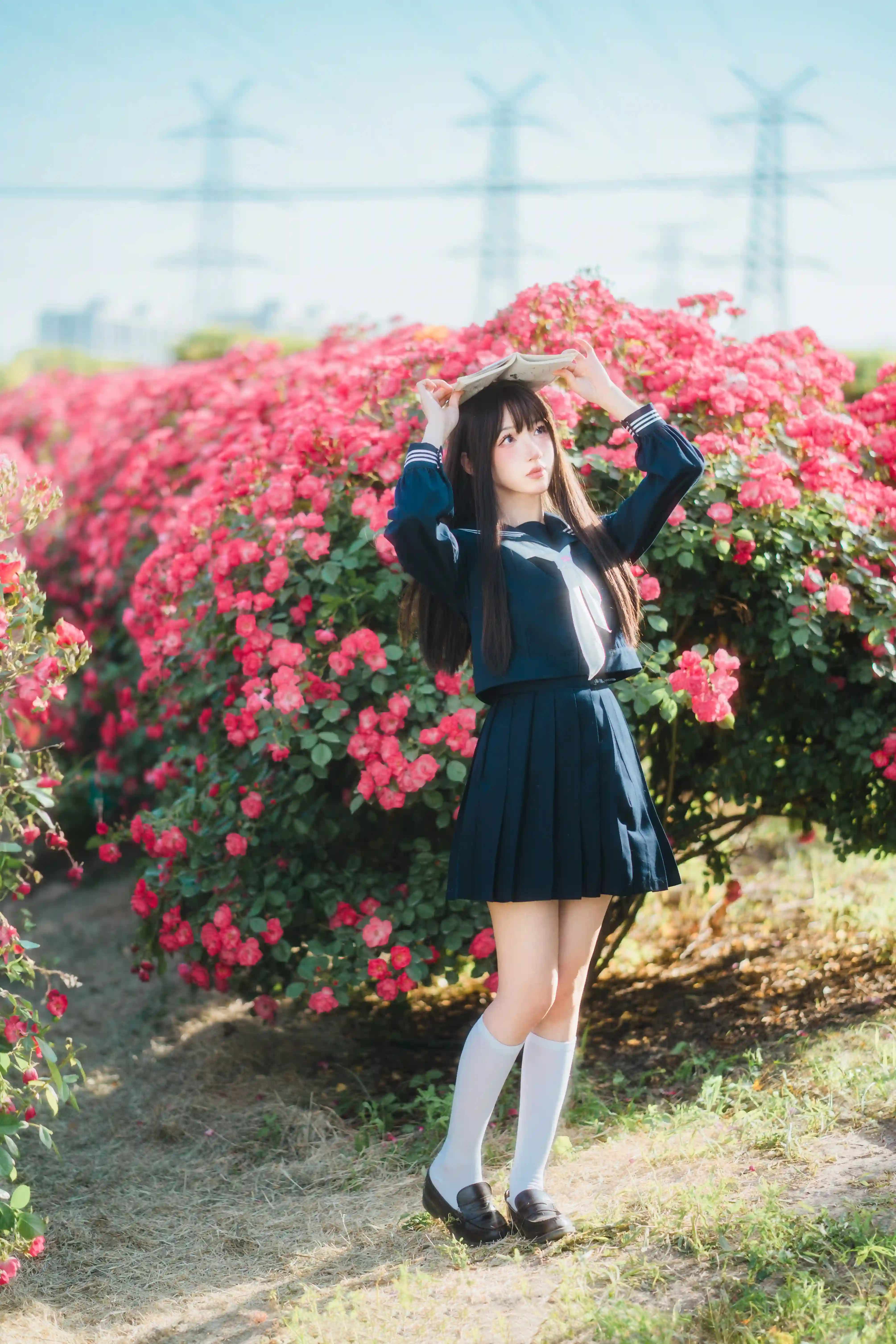 图片[3]-二次元COS分享[JK]花海漫游-JK 少女的诗意瞬间-二次元COS分享次元吧