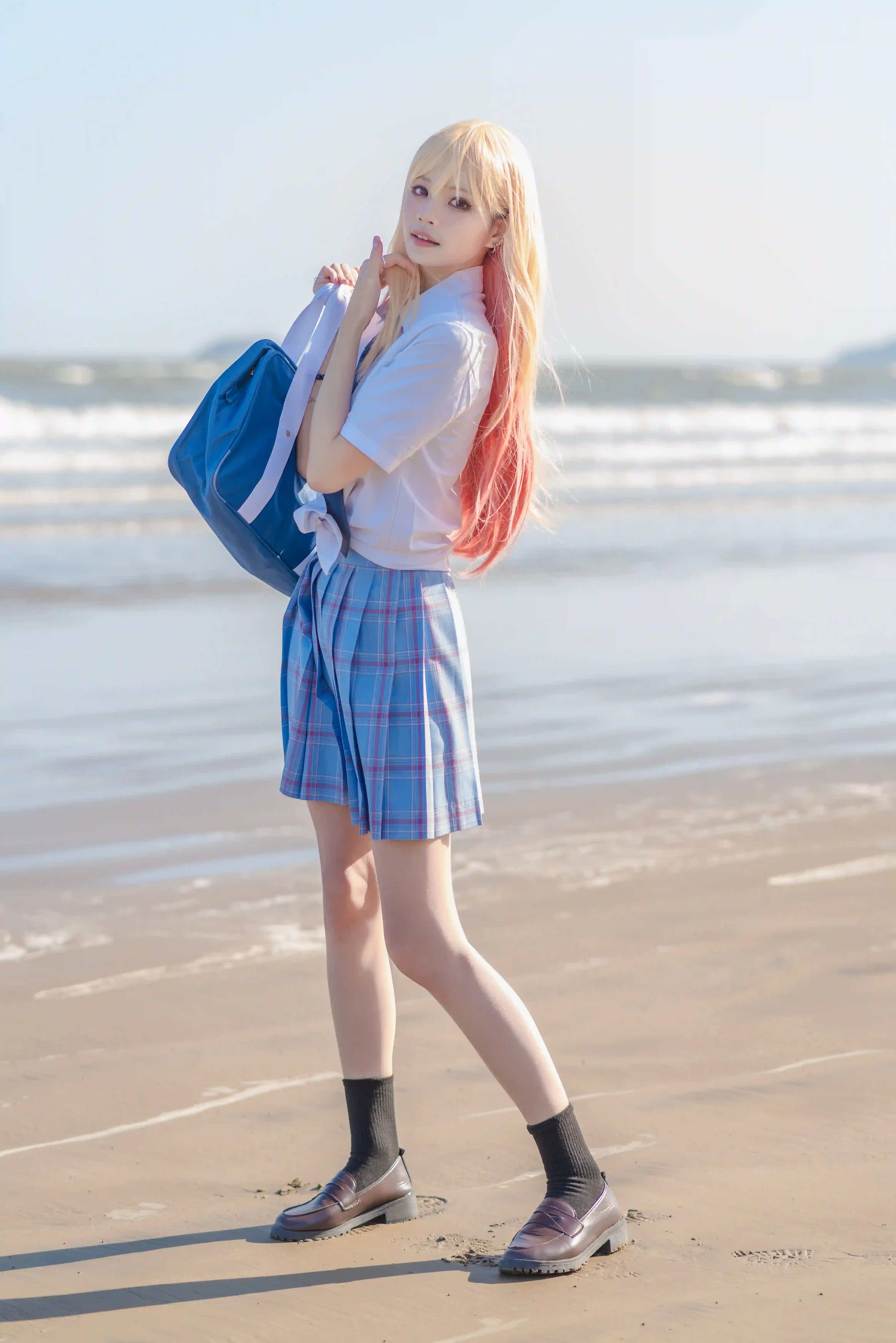 图片[1]-二次元COS分享[COSplay]更衣人偶坠入爱河 喜多川海梦 海边-二次元COS分享次元吧