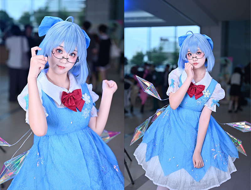 [COSplay]小笨蛋琪露诺课堂开课啦-二次元COS分享次元吧