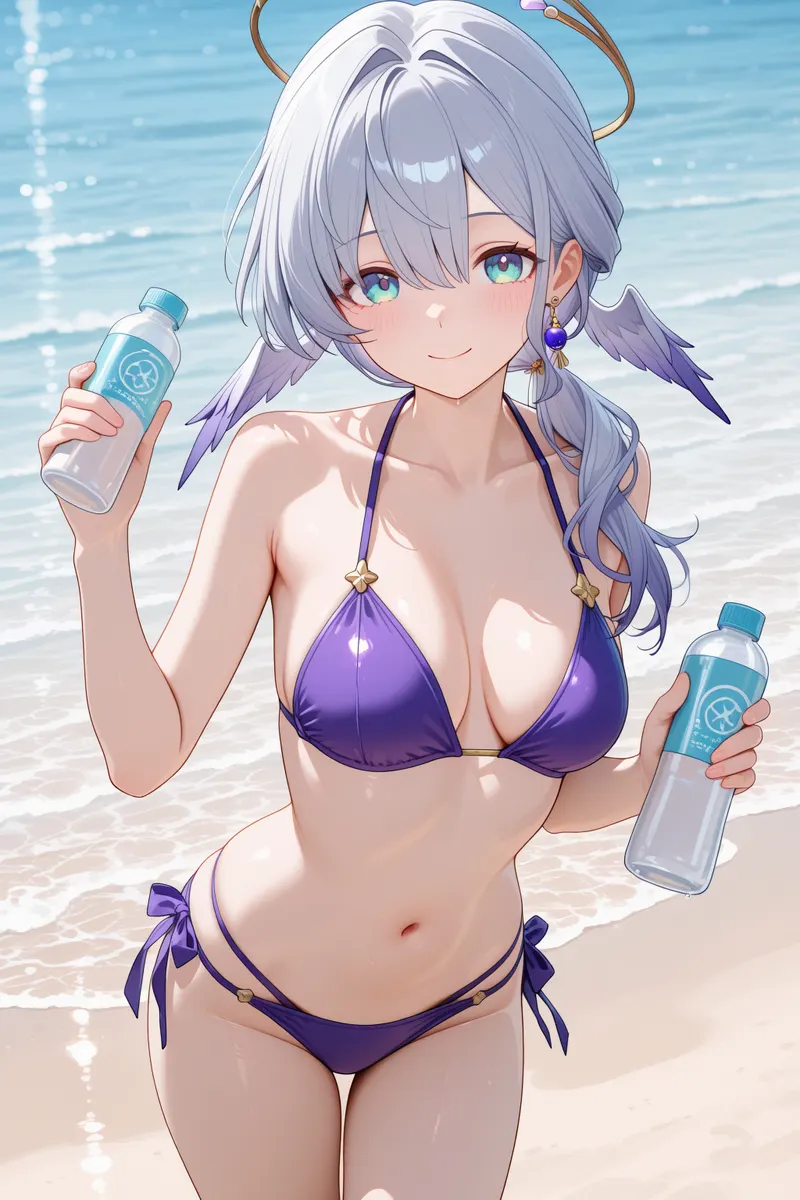 图片[1]-二次元COS分享知更鸟的夏日双马尾-二次元COS分享次元吧