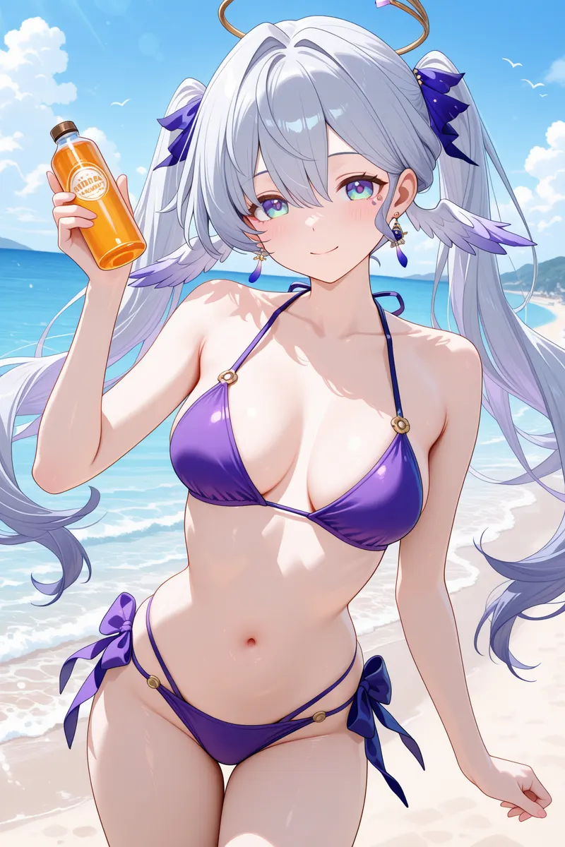 图片[2]-二次元COS分享知更鸟的夏日双马尾-二次元COS分享次元吧