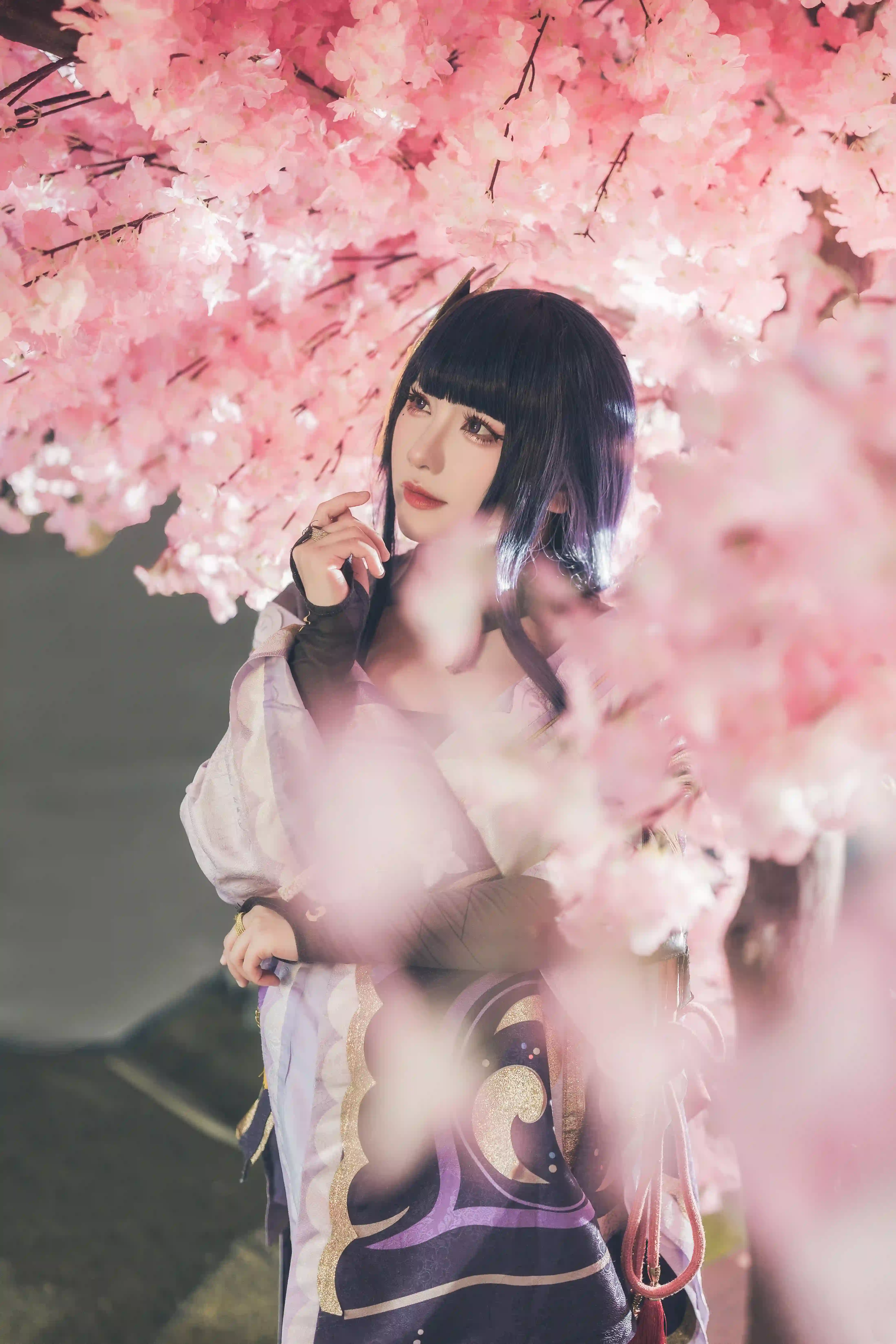 图片[7]-二次元COS分享[COSplay]原神 雷电将军 樱花树下-二次元COS分享次元吧