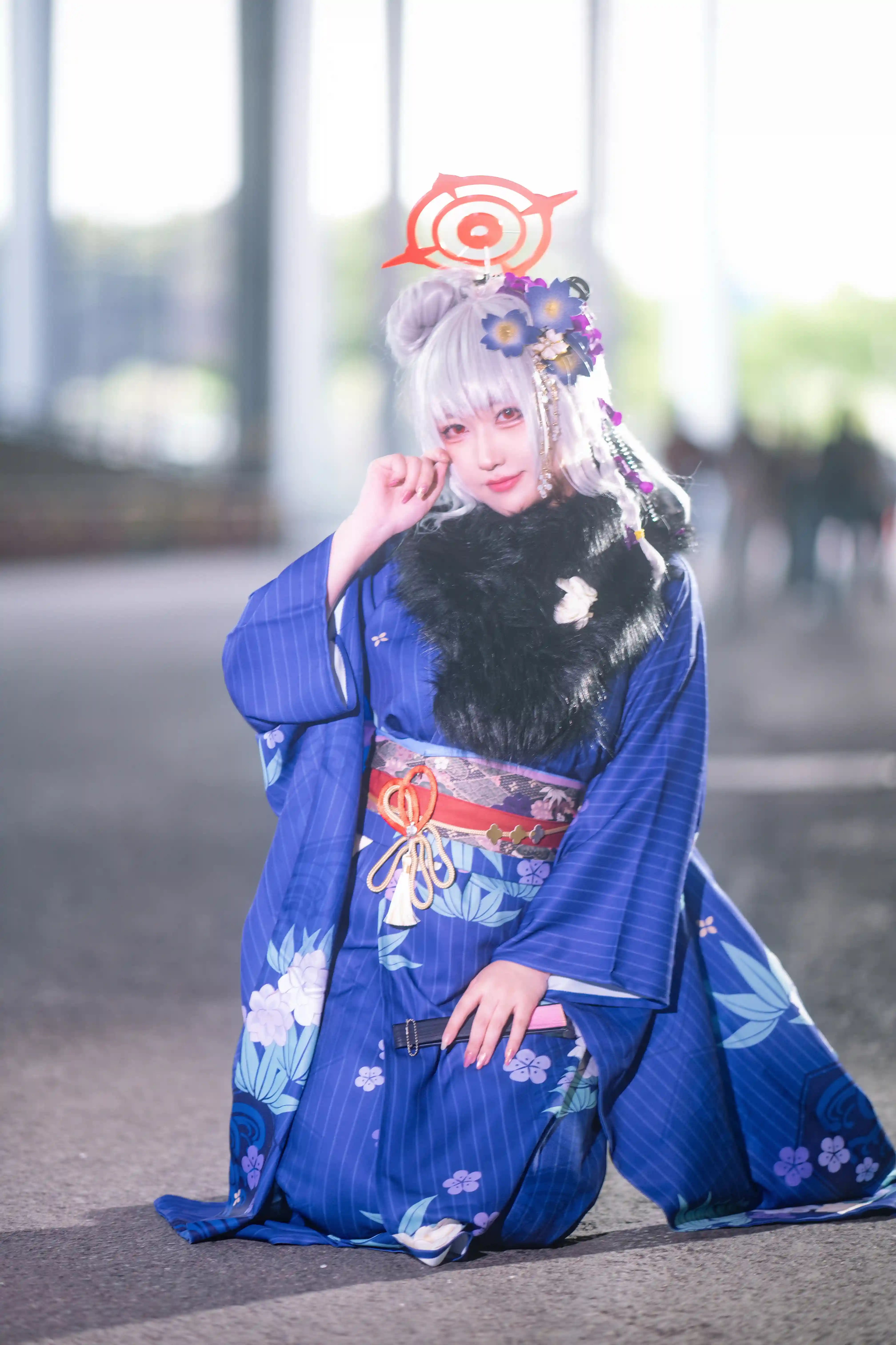 图片[5]-二次元COS分享[COSplay]华美之花跃于振袖之上，整理心情为探寻未知的美食而来-二次元COS分享次元吧