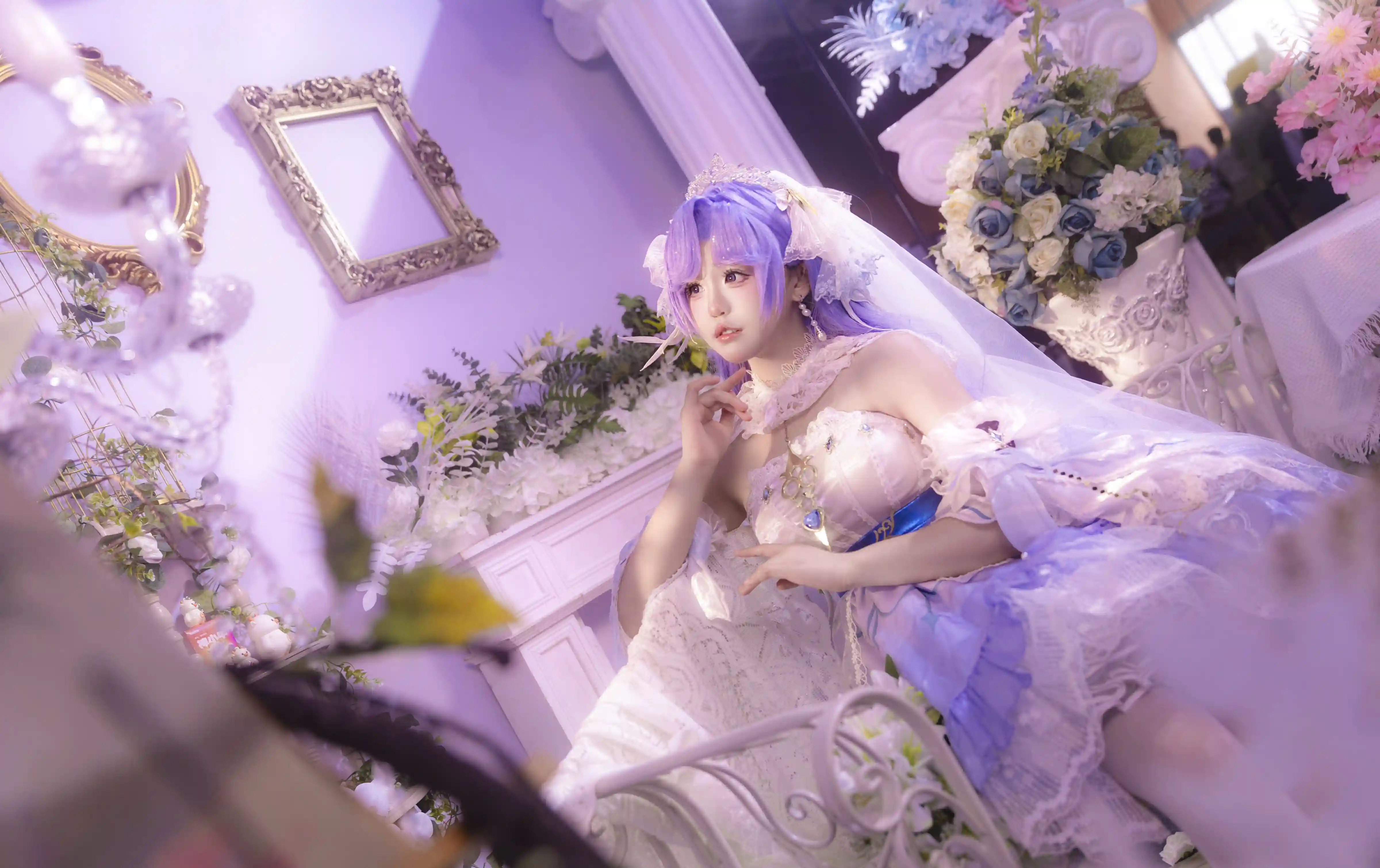 图片[5]-二次元COS分享[COSplay]王者荣耀 大乔-婚纱造型的浪漫定格-二次元COS分享次元吧