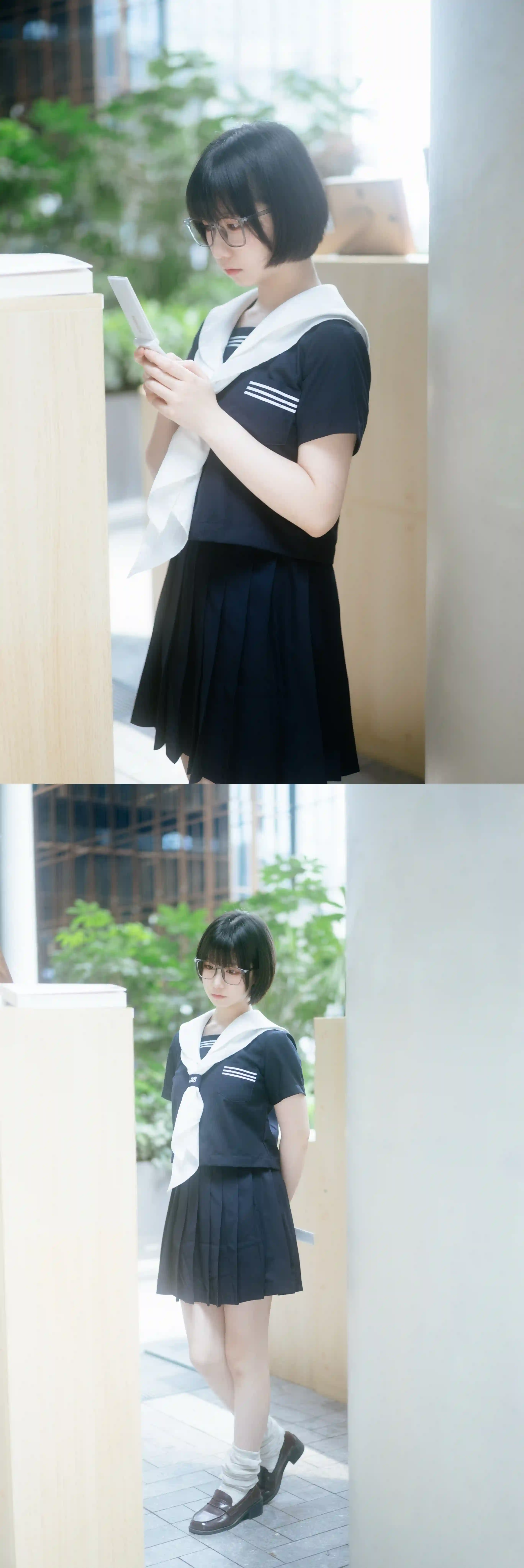 图片[8]-二次元COS分享[JK]JK 制服-街头邂逅的元气身影-二次元COS分享次元吧