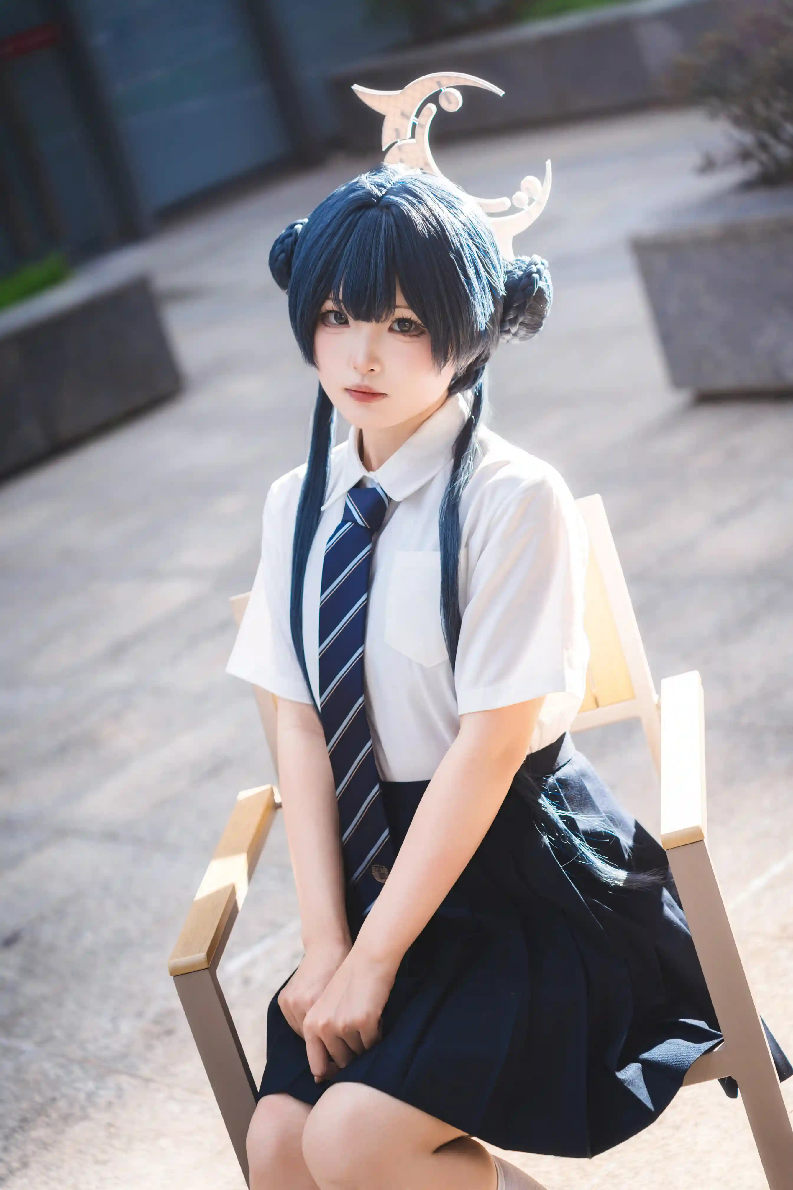 图片[6]-二次元COS分享[COSplay]蔚蓝档案 妃咲 JK-二次元COS分享次元吧