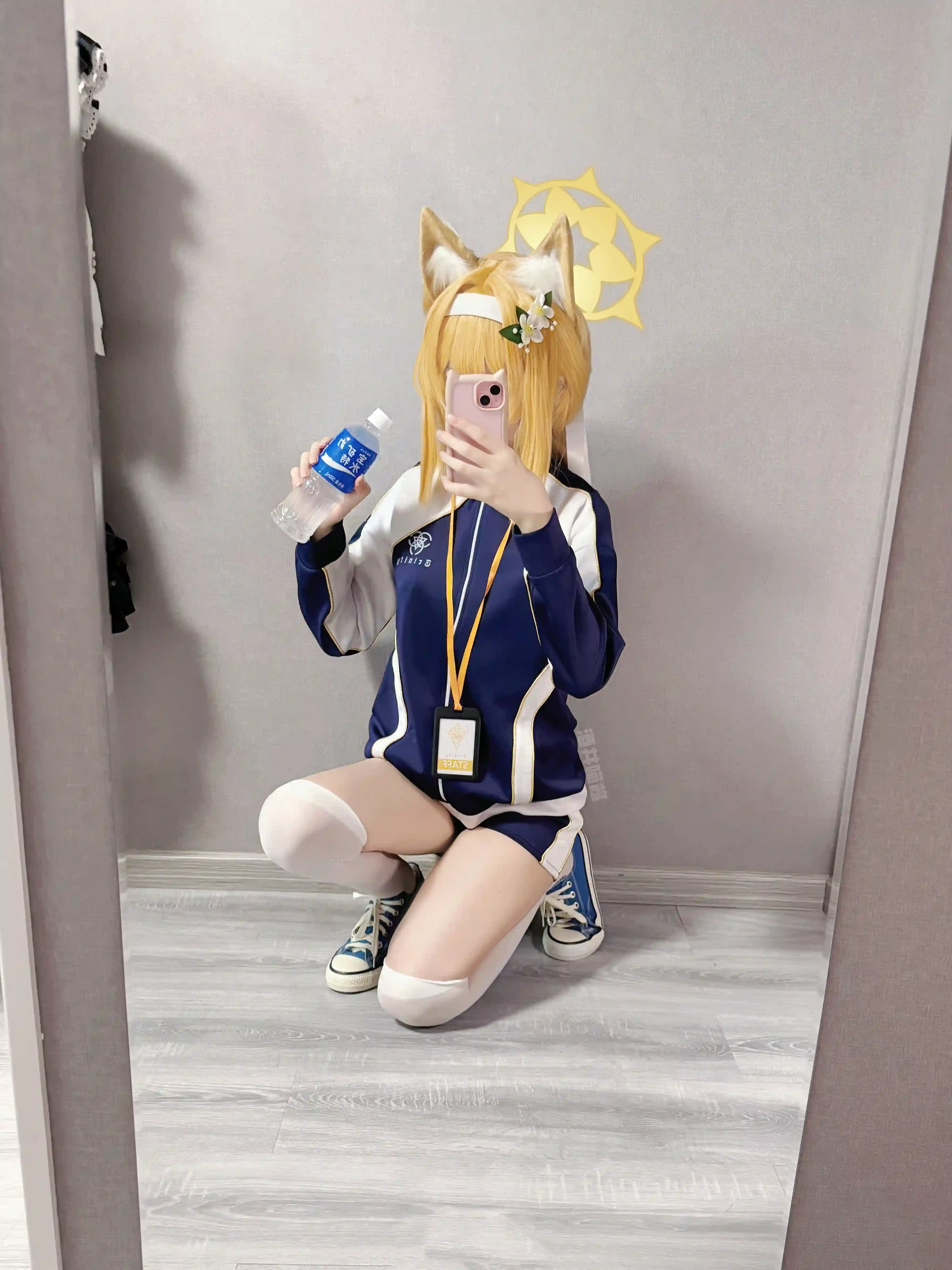 图片[3]-二次元COS分享[COSplay]蔚蓝档案 伊落玛丽 体操服 自拍-二次元COS分享次元吧