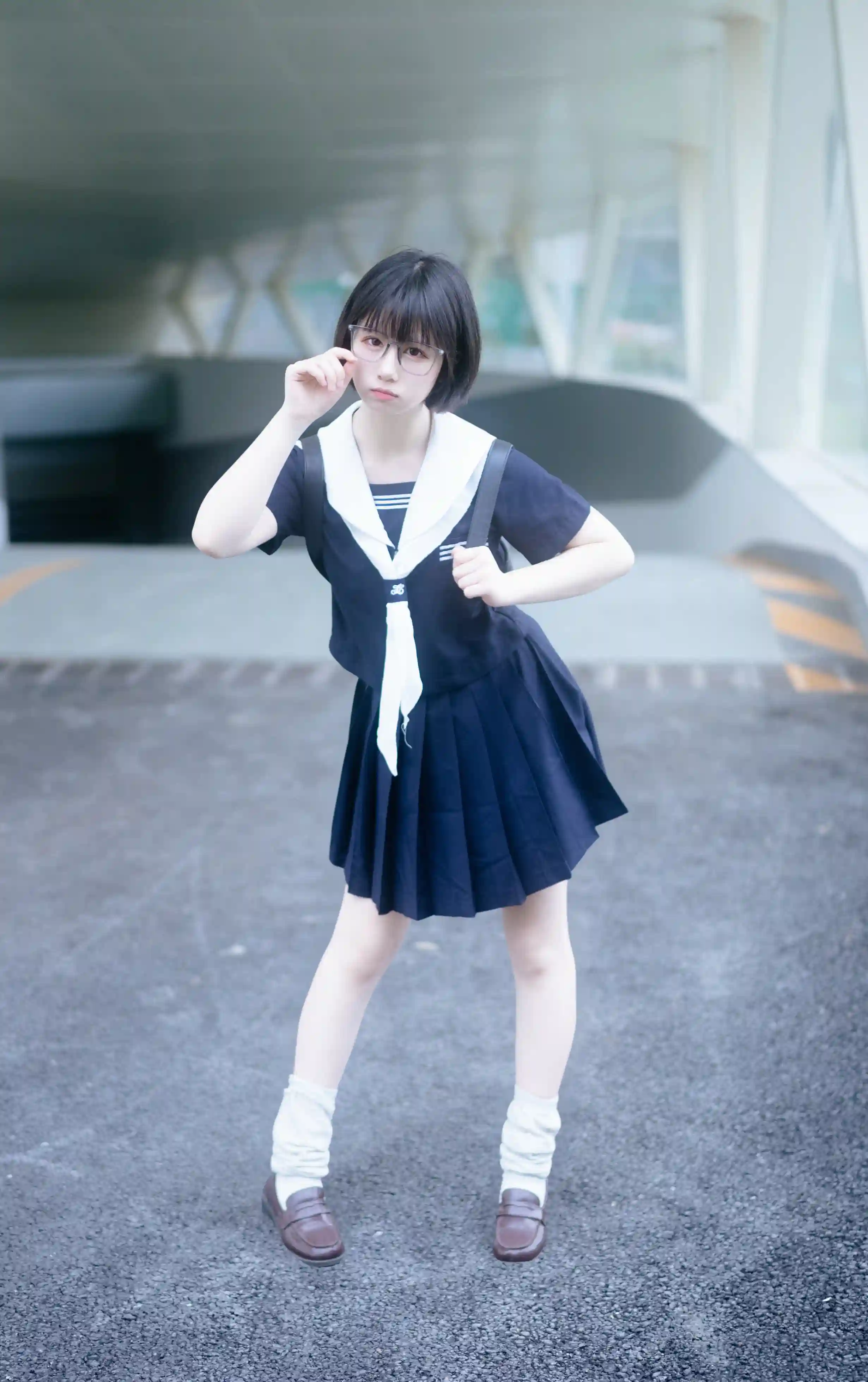 图片[3]-二次元COS分享[JK]JK 制服-街头邂逅的元气身影-二次元COS分享次元吧