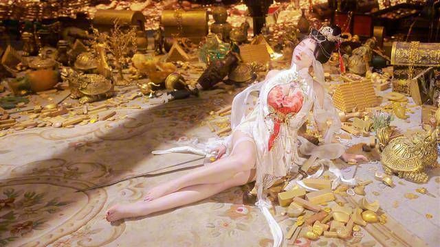 坏了，摸金摸到红夜大王了！-二次元COS分享次元吧