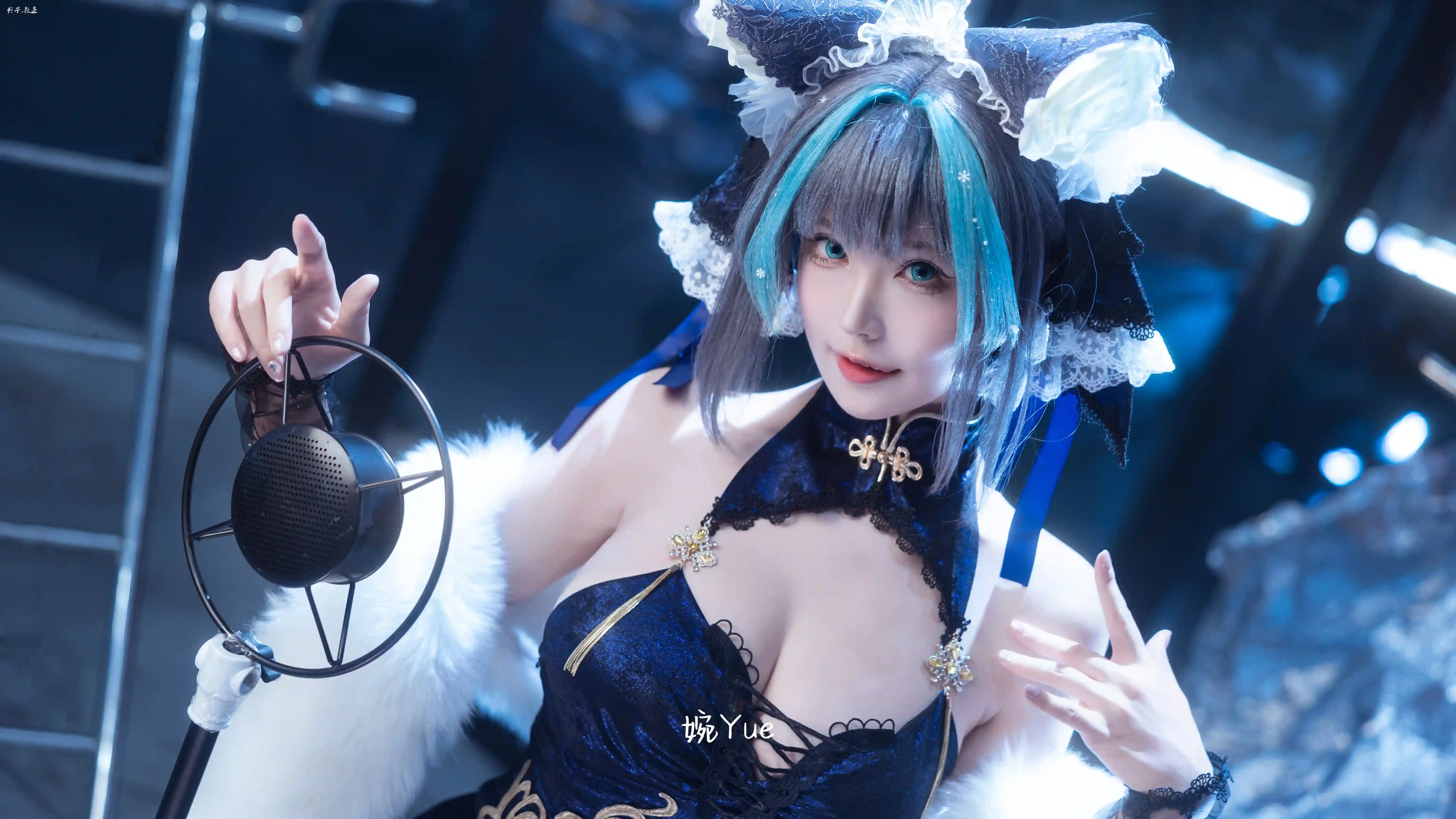 [COSplay]碧蓝航线 柴郡旗袍-二次元COS分享次元吧