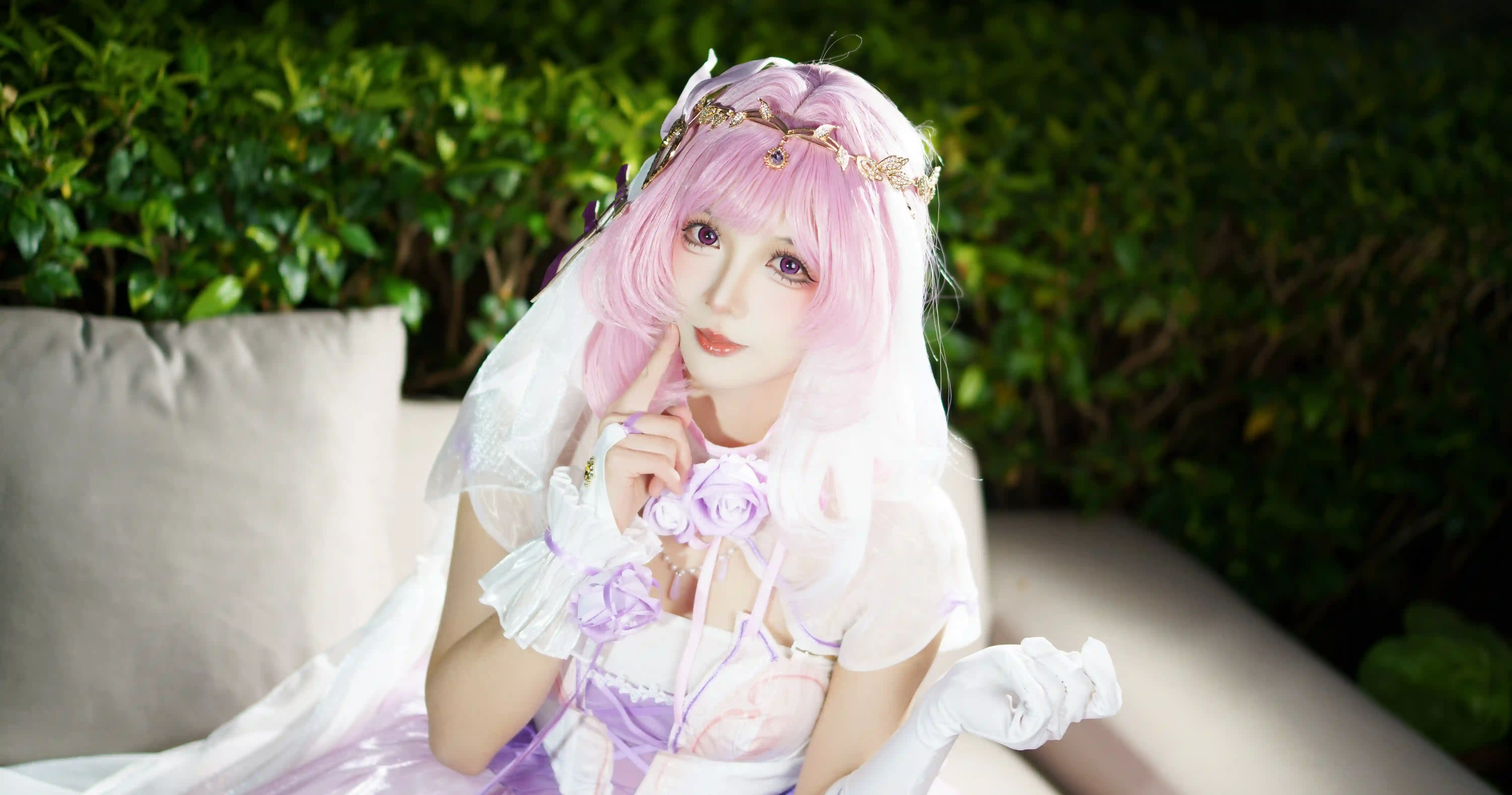 [COSplay]无论何时何地，爱莉希雅都会回应你的期待～-二次元COS分享次元吧