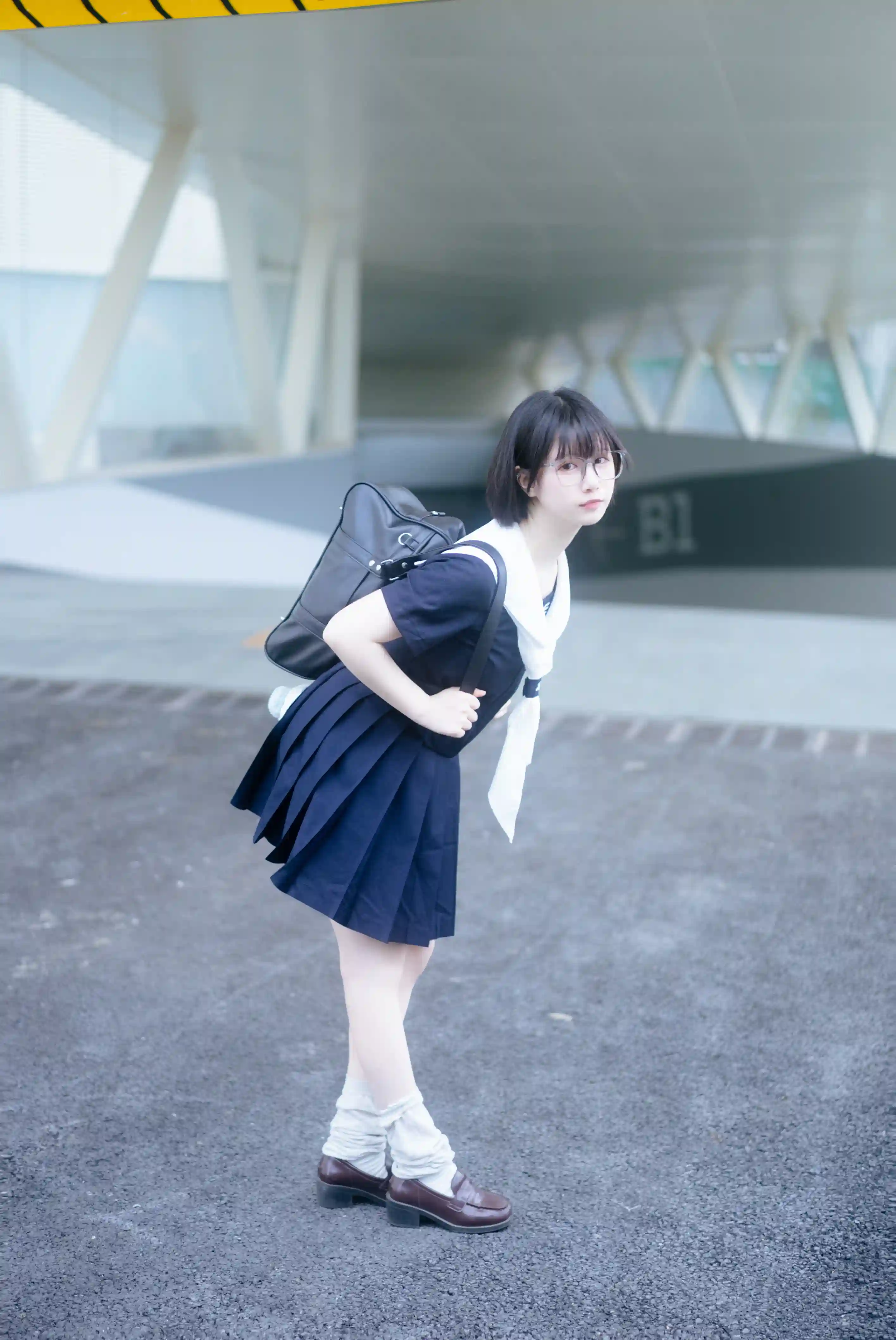 图片[1]-二次元COS分享[JK]JK 制服-街头邂逅的元气身影-二次元COS分享次元吧