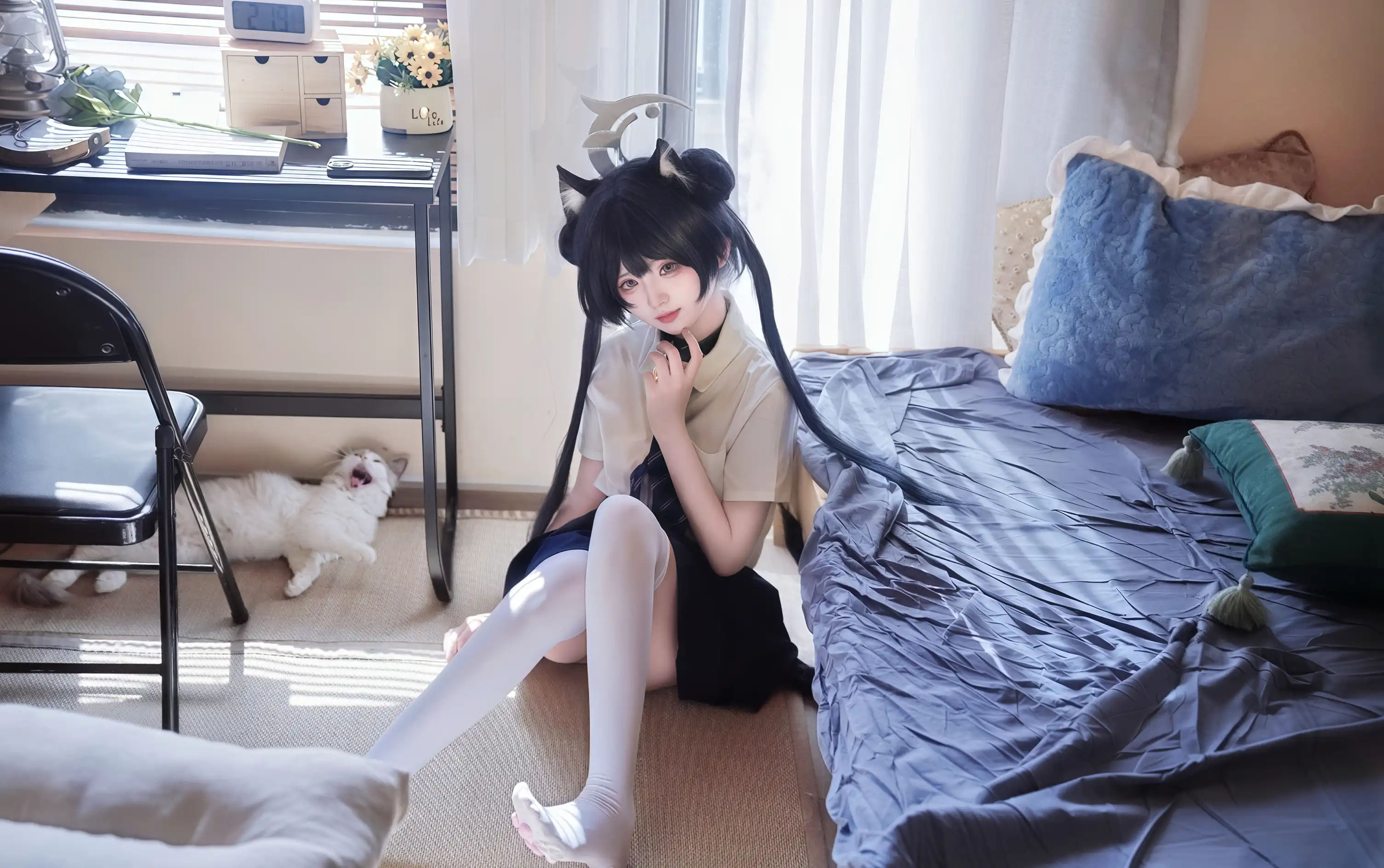 [COSplay]嗯？希望穿着这身衣服的时候能想起你…？-二次元COS分享次元吧