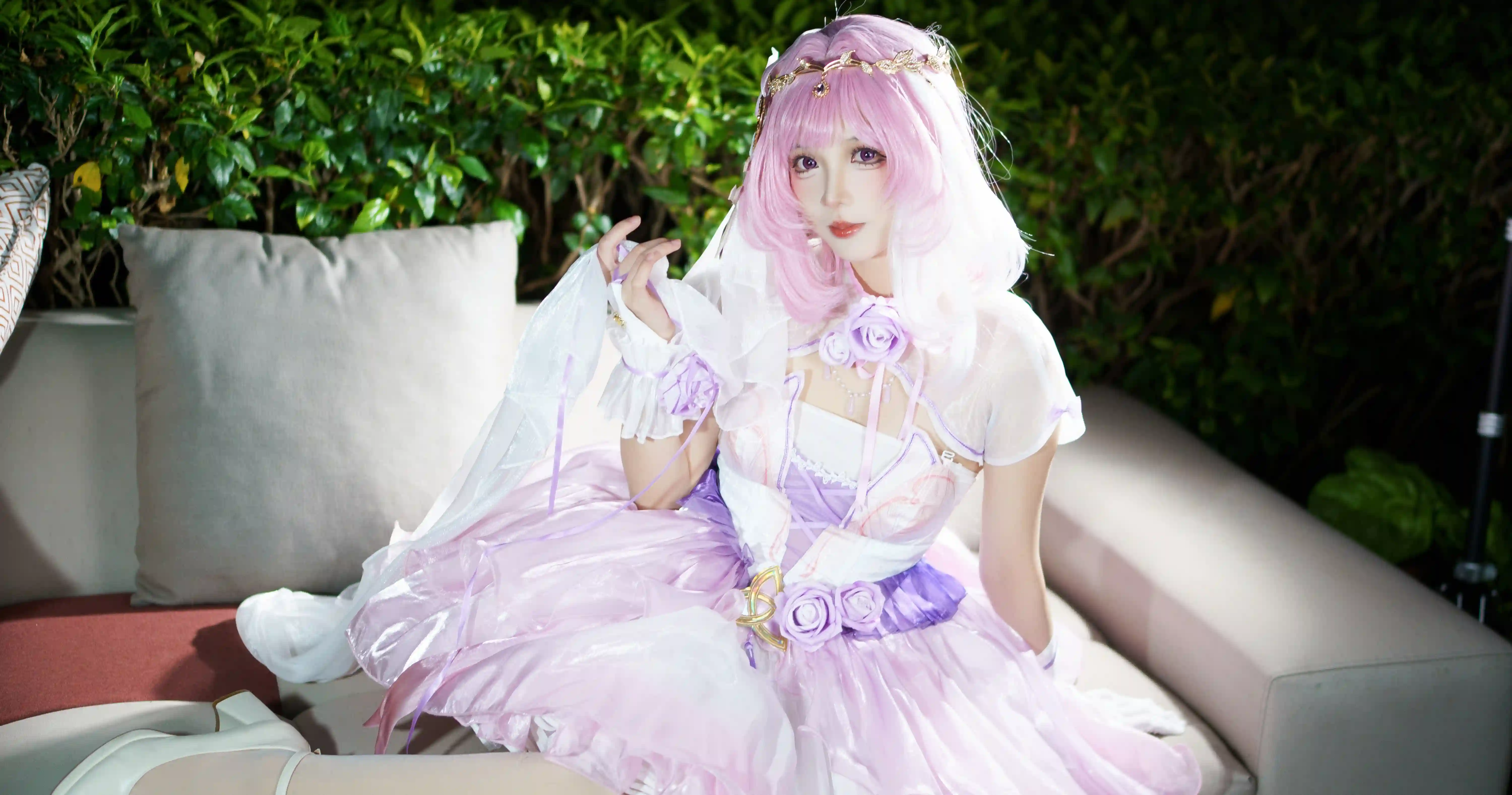 图片[1]-二次元COS分享[COSplay]无论何时何地，爱莉希雅都会回应你的期待～-二次元COS分享次元吧