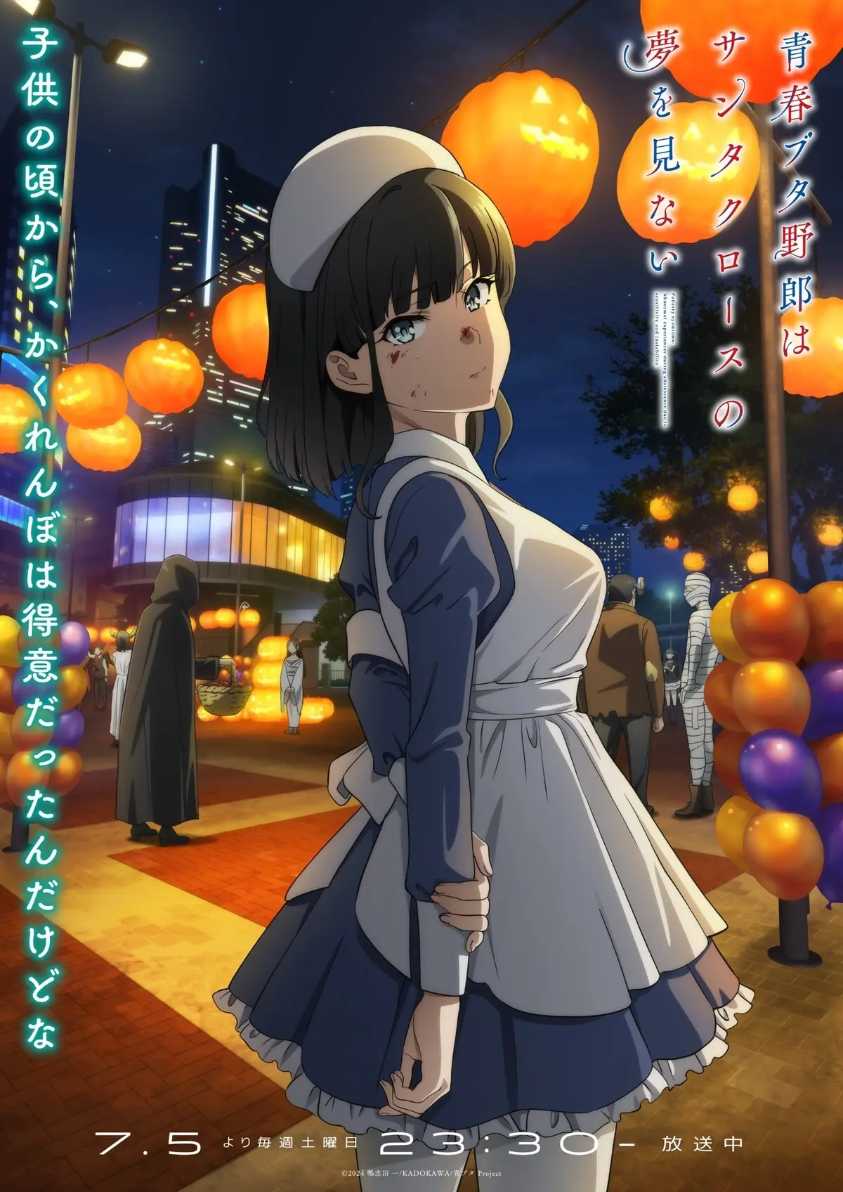 《青春猪头少年不会梦到圣诞服女郎》公开“正义护理师”篇视觉图，该作正在播出中！-二次元COS分享次元吧