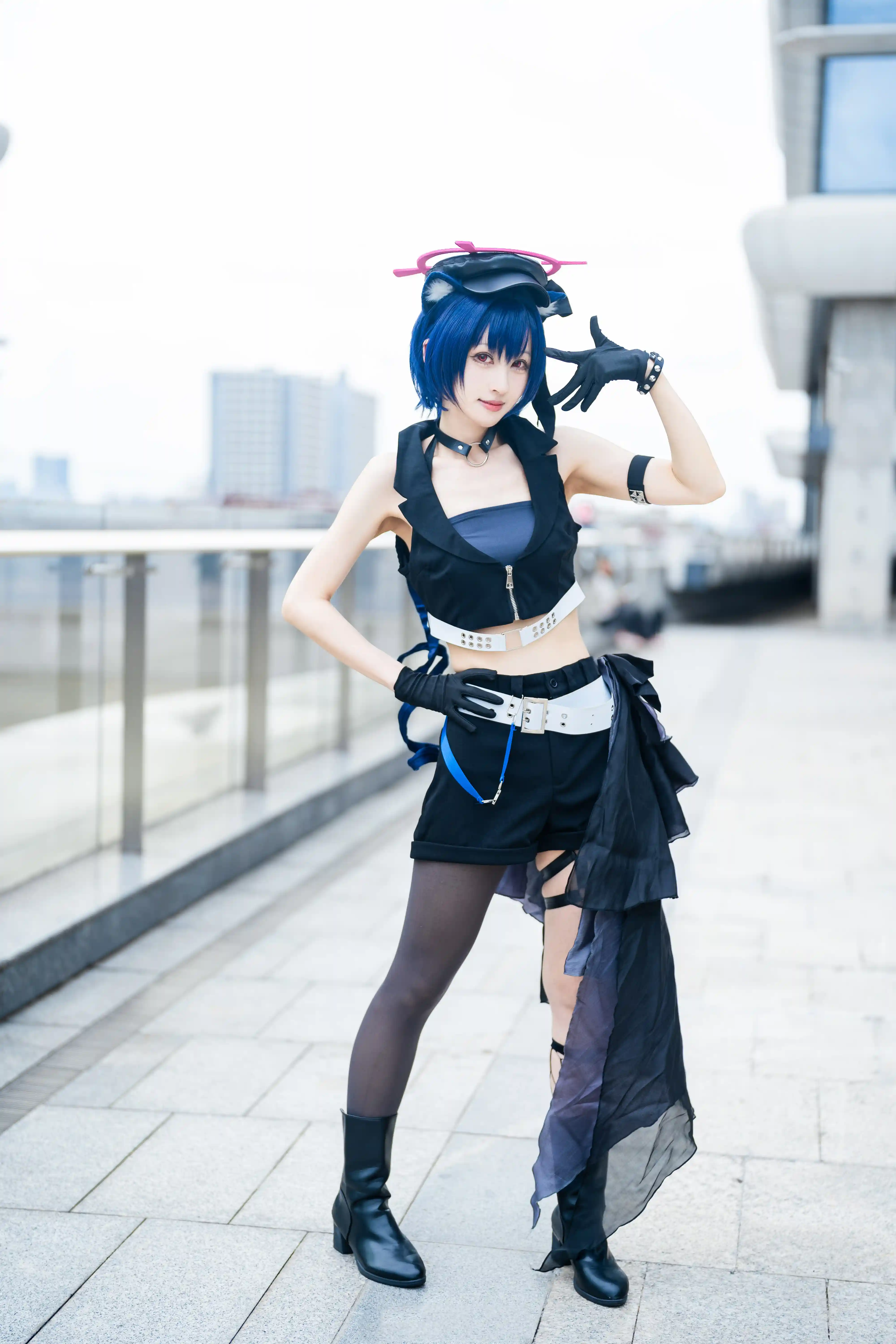 图片[1]-二次元COS分享[COSplay]蔚蓝档案 黑见芹香 偶像-二次元COS分享次元吧