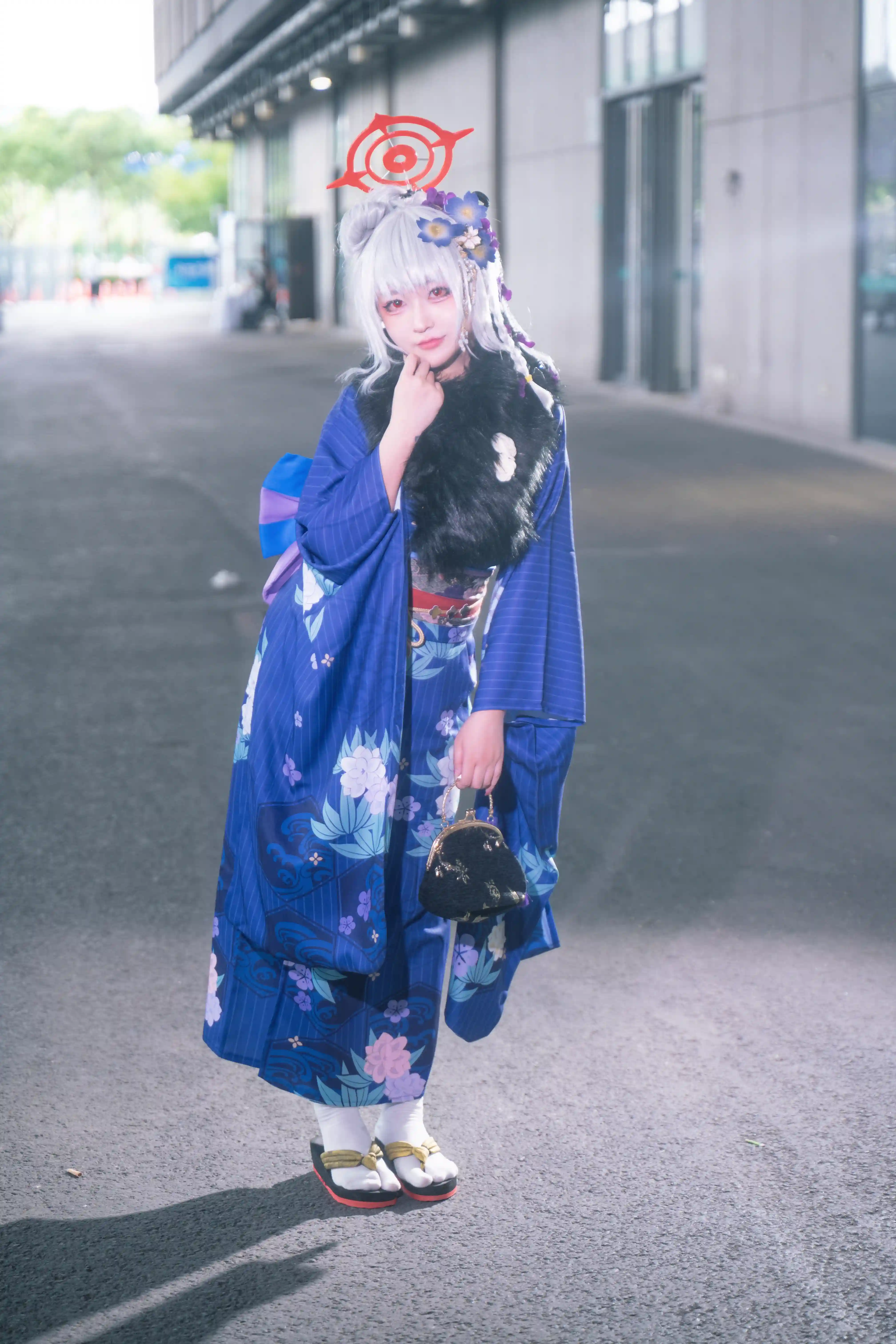 图片[2]-二次元COS分享[COSplay]华美之花跃于振袖之上，整理心情为探寻未知的美食而来-二次元COS分享次元吧