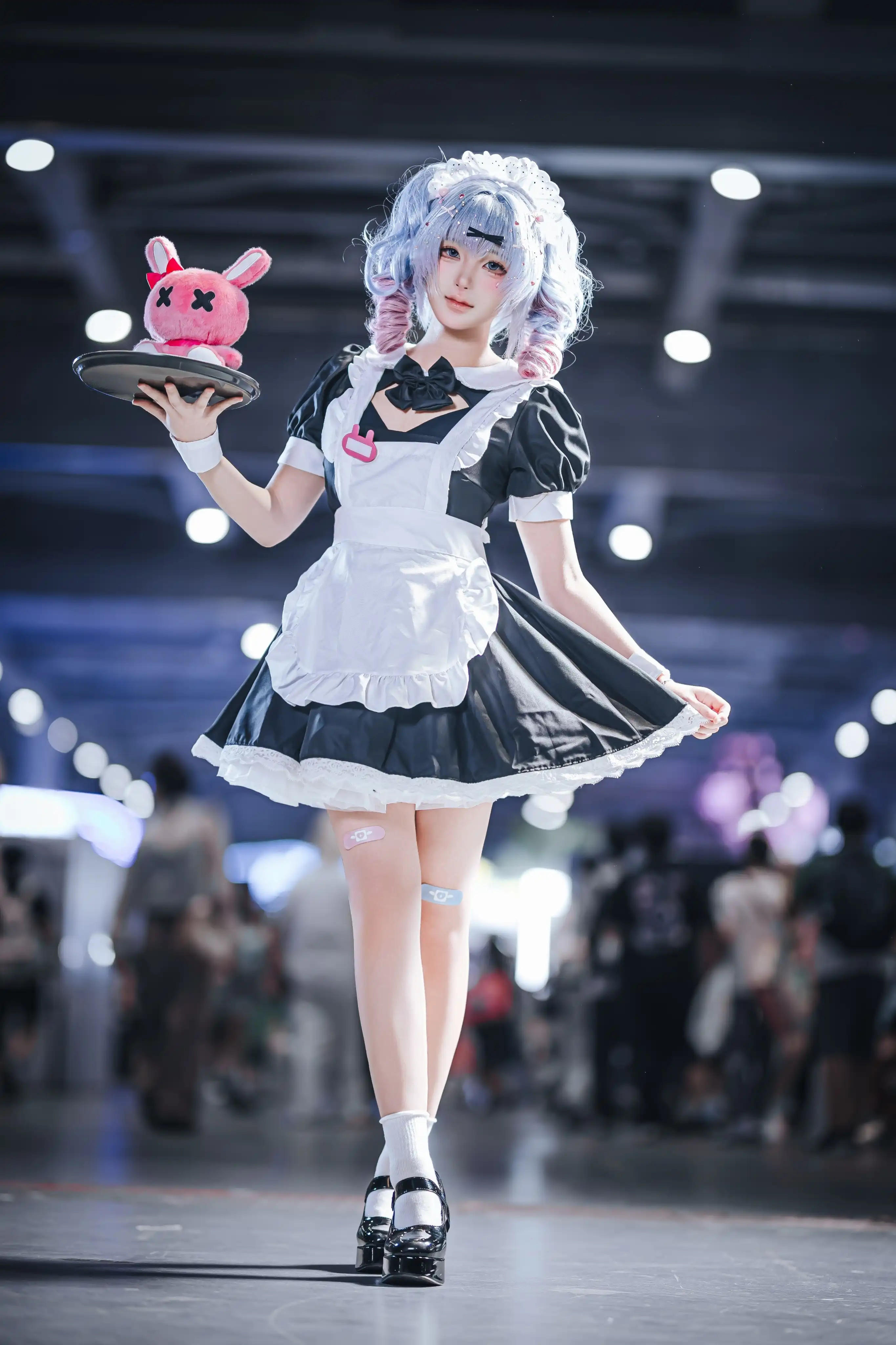图片[4]-二次元COS分享[COSplay]这是……清纯型🐰🕳️女仆！-二次元COS分享次元吧