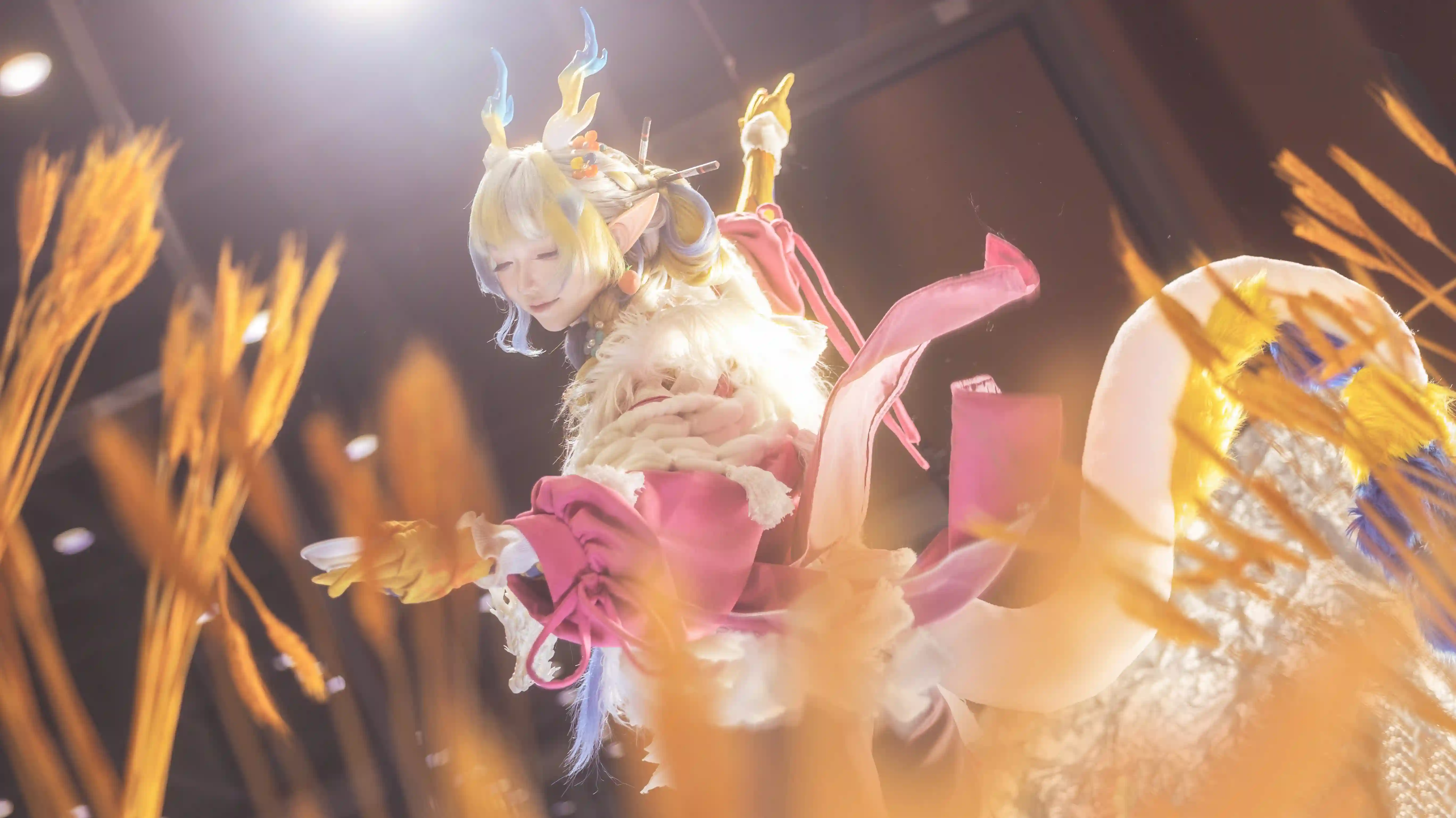 图片[2]-二次元COS分享[COSplay]锦绣紫衫，轻纱罗裙，神女卧于此间，静看沧海桑田。-二次元COS分享次元吧