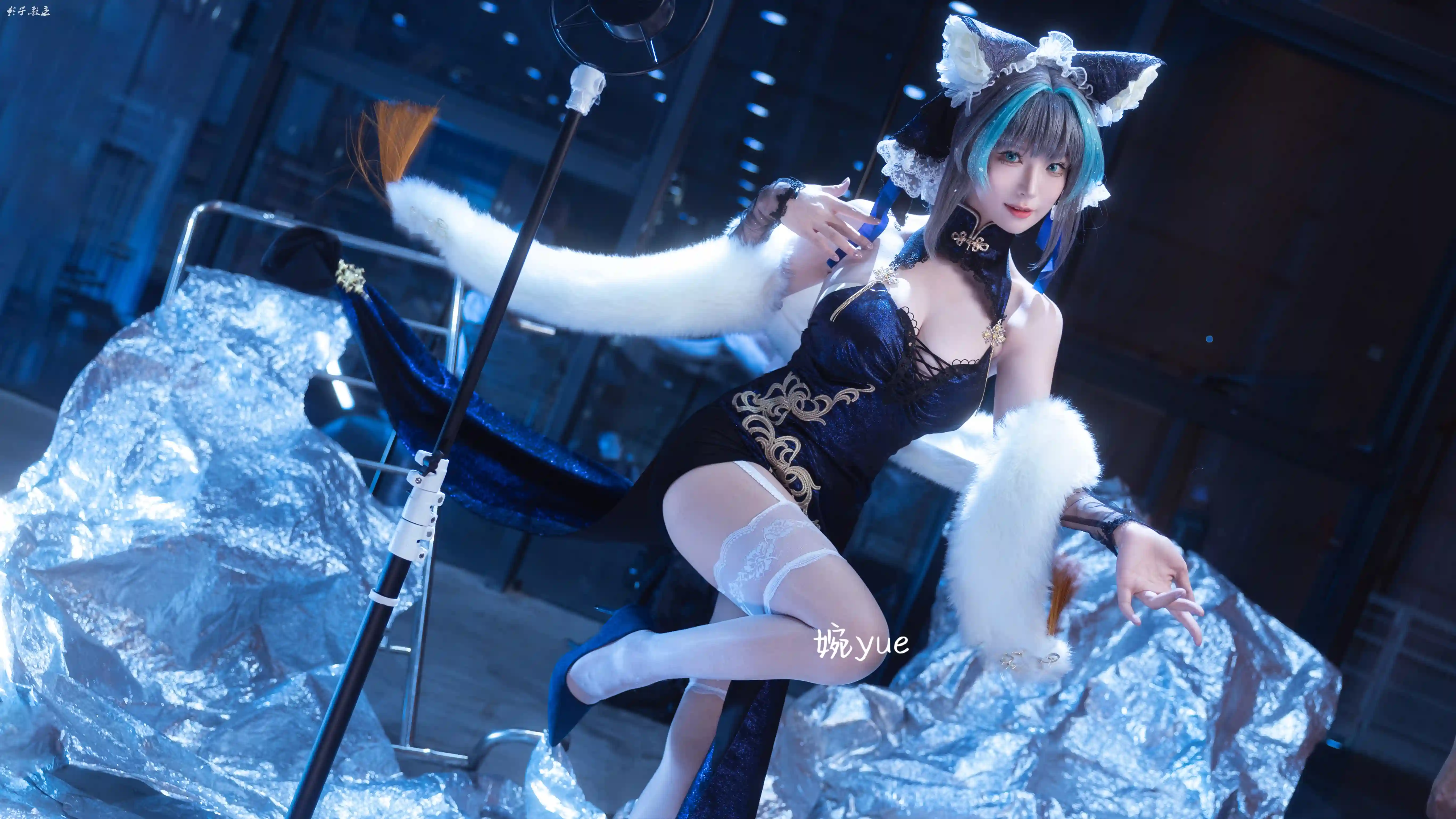 图片[3]-二次元COS分享[COSplay]碧蓝航线 柴郡旗袍-二次元COS分享次元吧