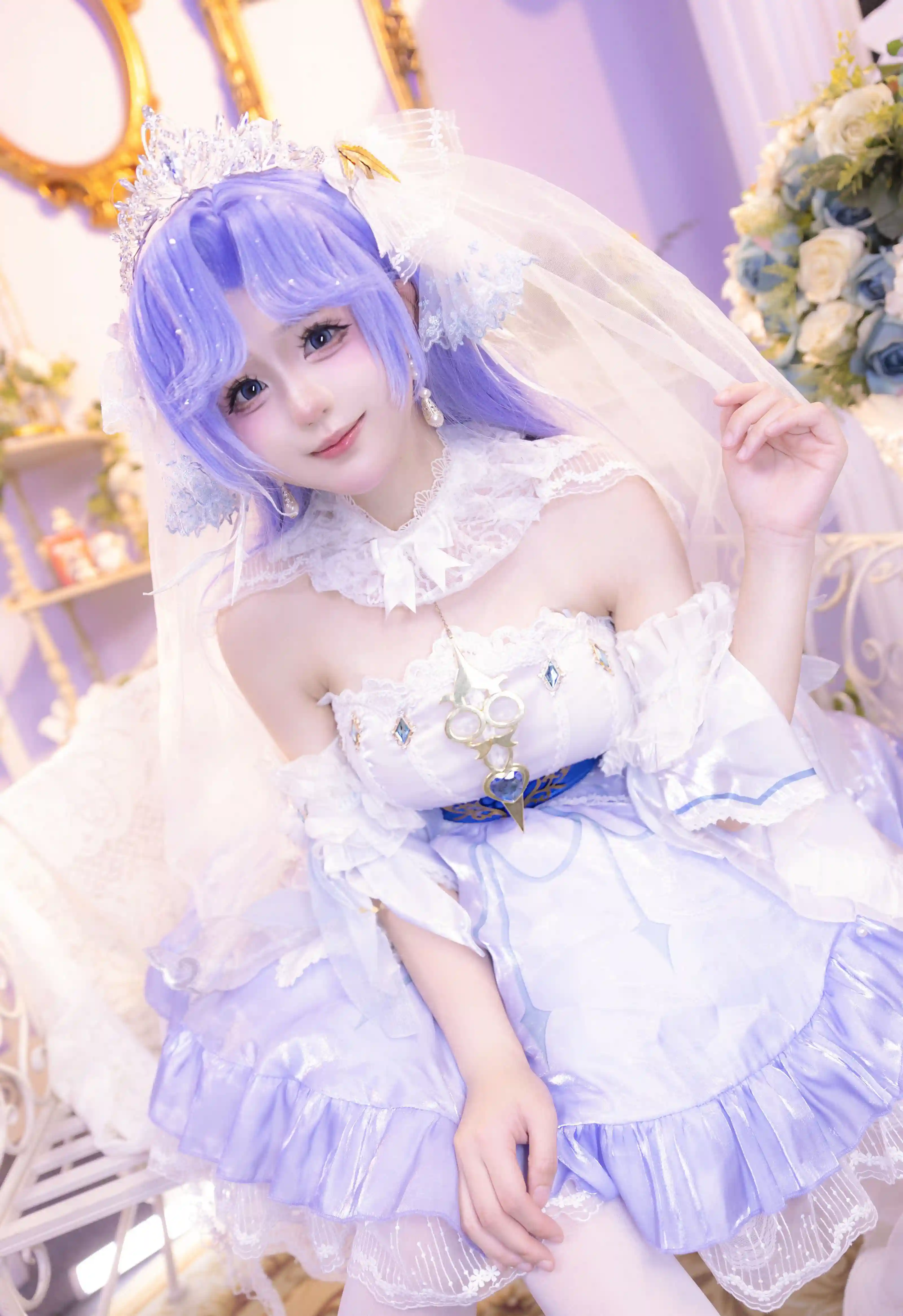 图片[6]-二次元COS分享[COSplay]王者荣耀 大乔-婚纱造型的浪漫定格-二次元COS分享次元吧