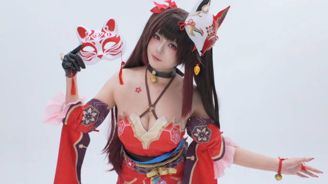 不要盯着看太久，小心沦陷哦~-二次元COS分享次元吧