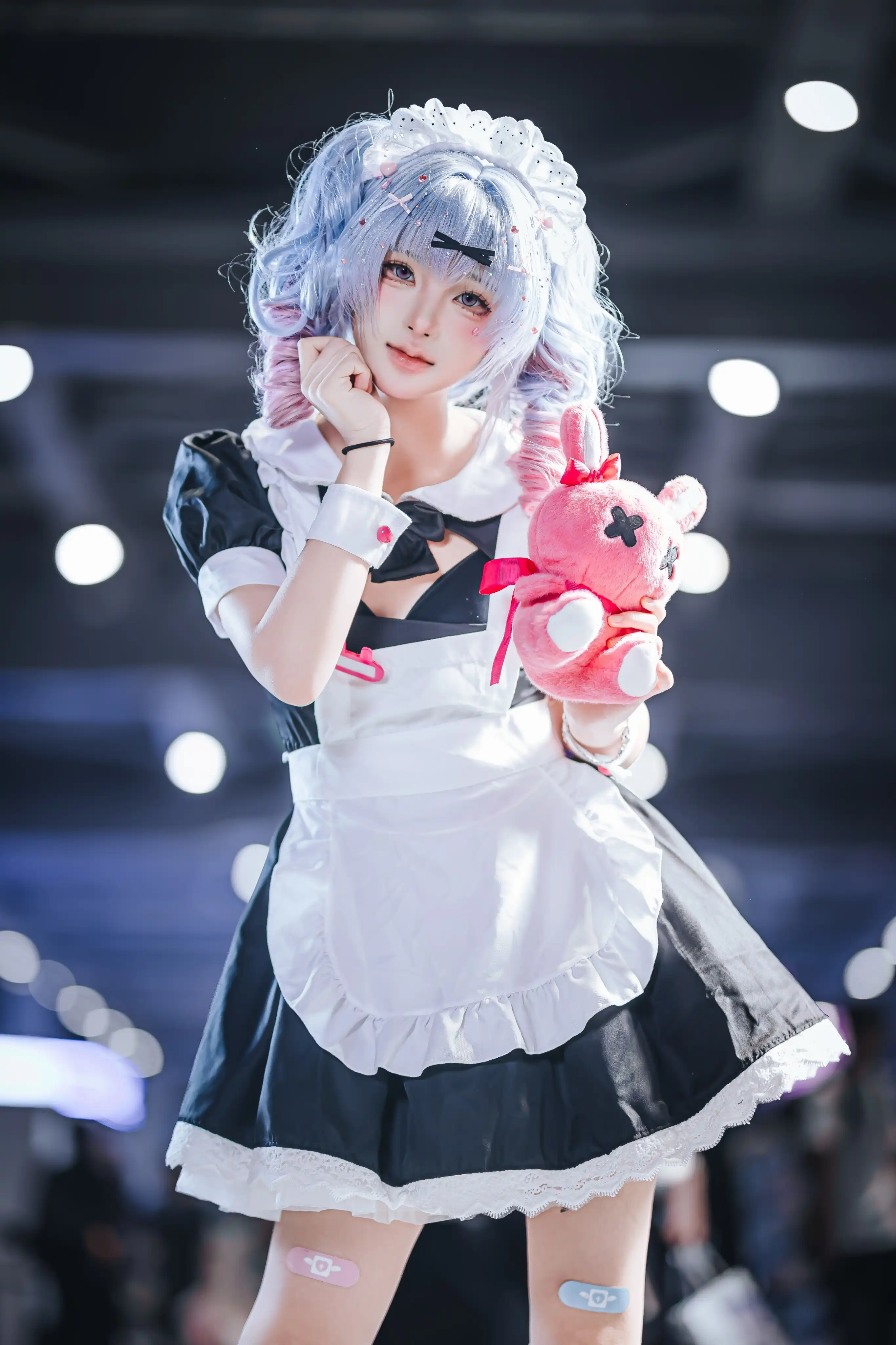 图片[2]-二次元COS分享[COSplay]这是……清纯型🐰🕳️女仆！-二次元COS分享次元吧