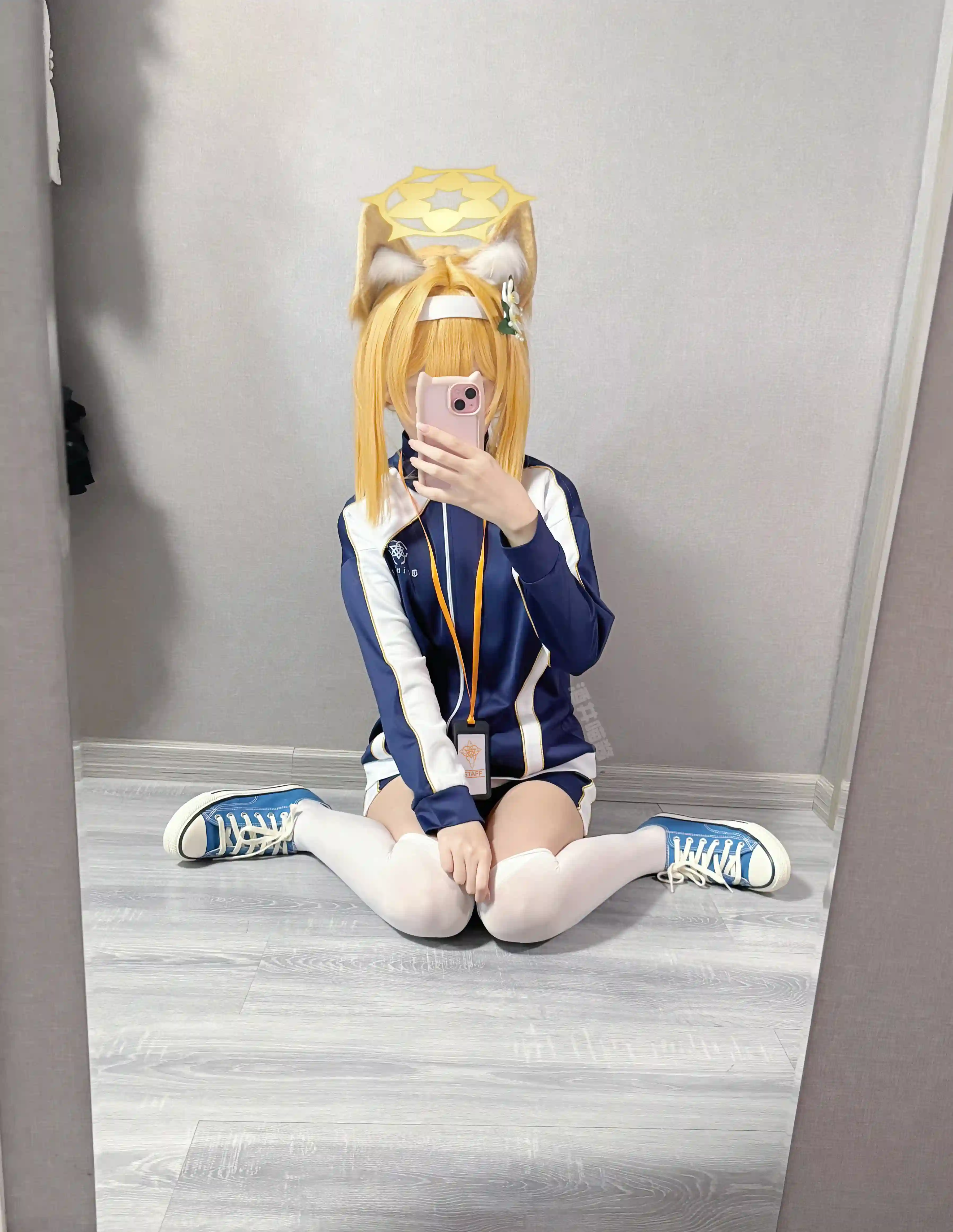 图片[4]-二次元COS分享[COSplay]蔚蓝档案 伊落玛丽 体操服 自拍-二次元COS分享次元吧