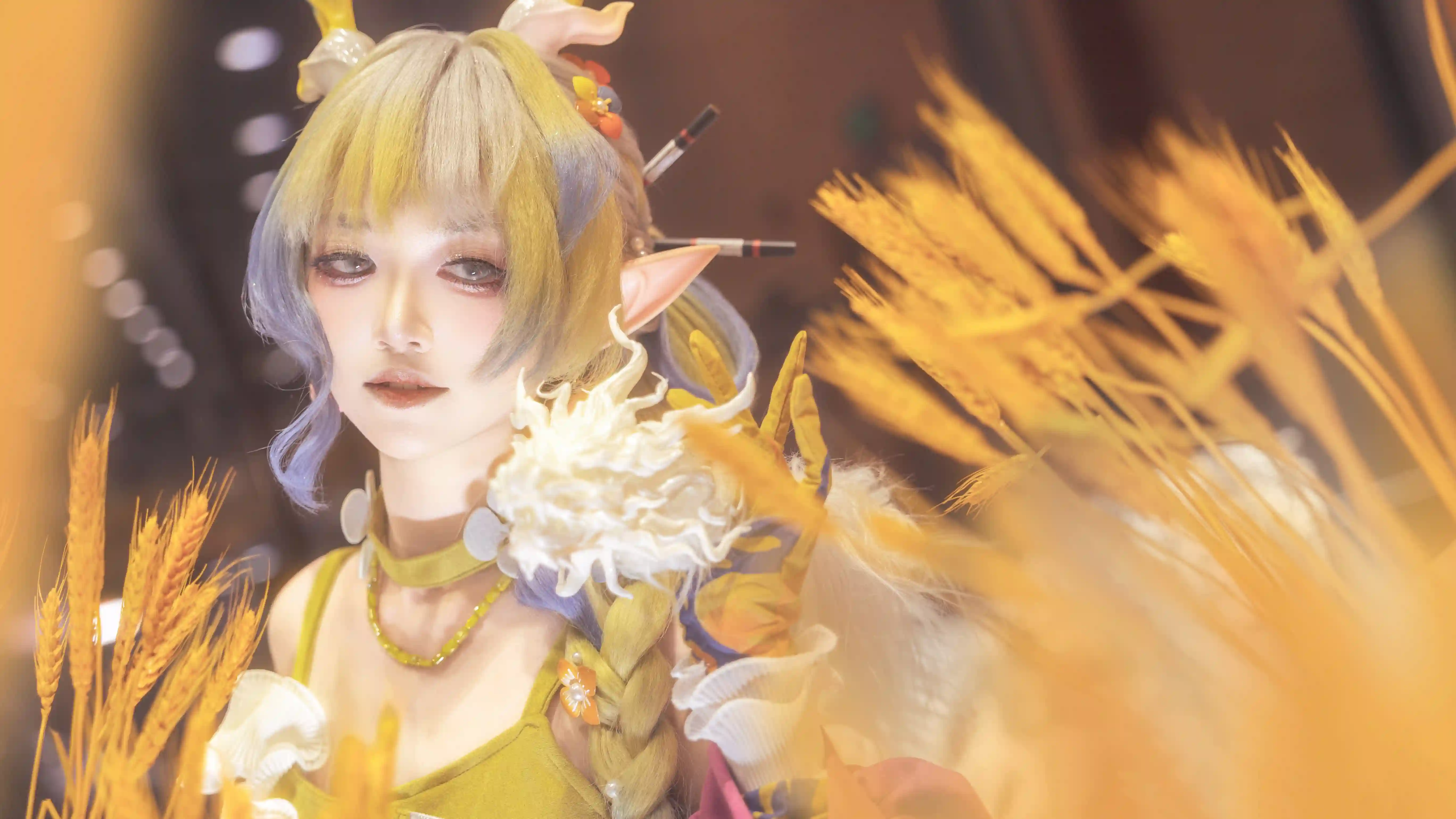 图片[3]-二次元COS分享[COSplay]锦绣紫衫，轻纱罗裙，神女卧于此间，静看沧海桑田。-二次元COS分享次元吧