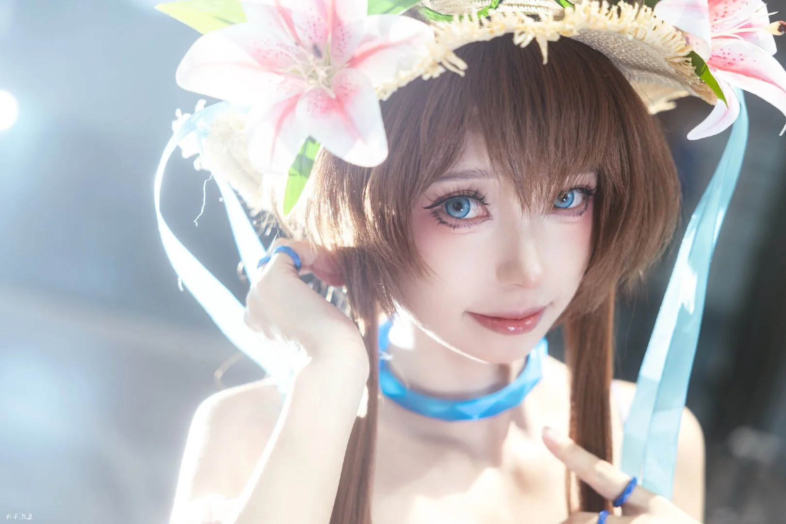 [COSplay]是暴行姐姐给我挑的这件泳装，我还在害怕博士会不会不喜欢-二次元COS分享次元吧