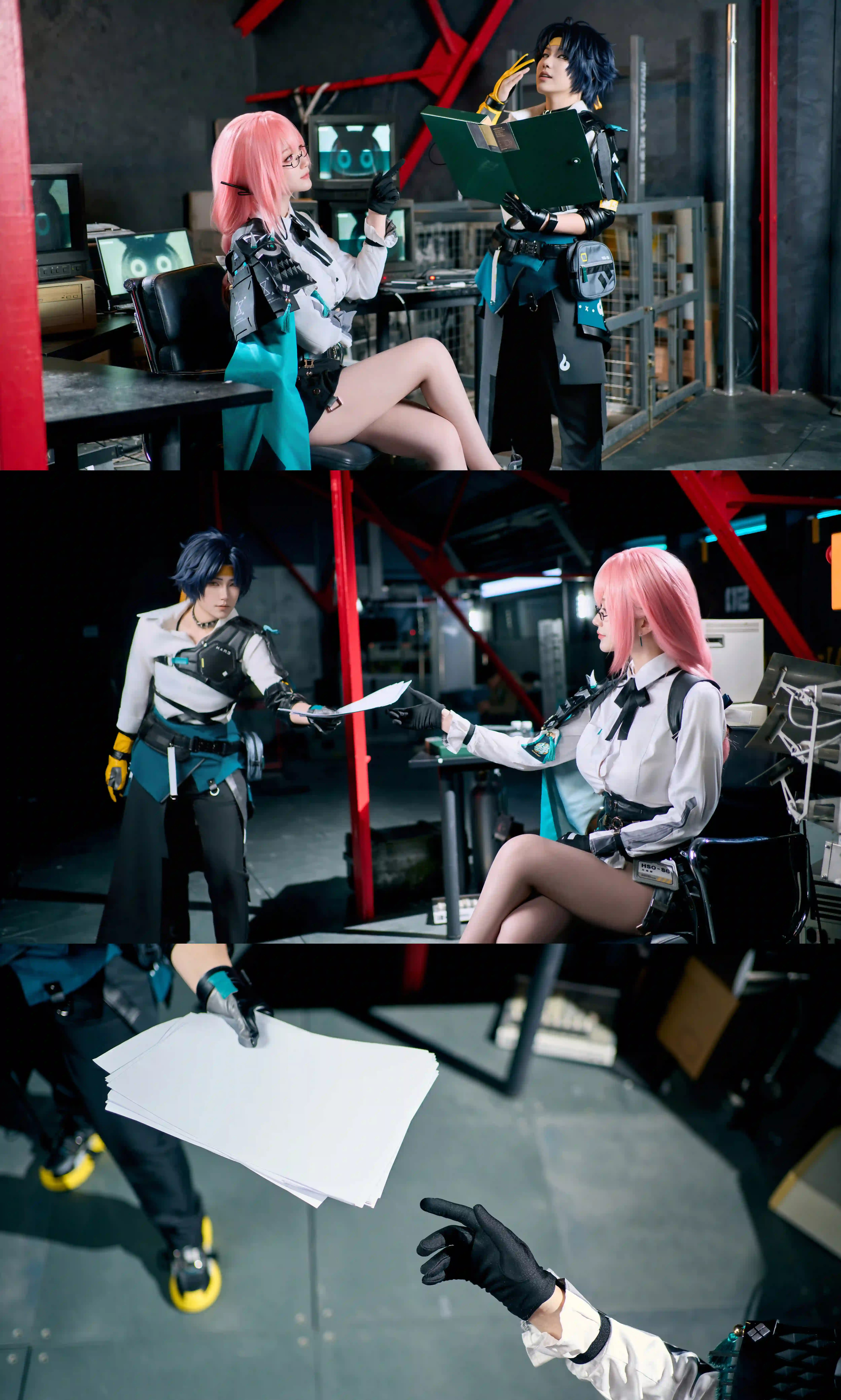 图片[5]-二次元COS分享[COSplay]试图逃班但被领导抓住绞杀-二次元COS分享次元吧