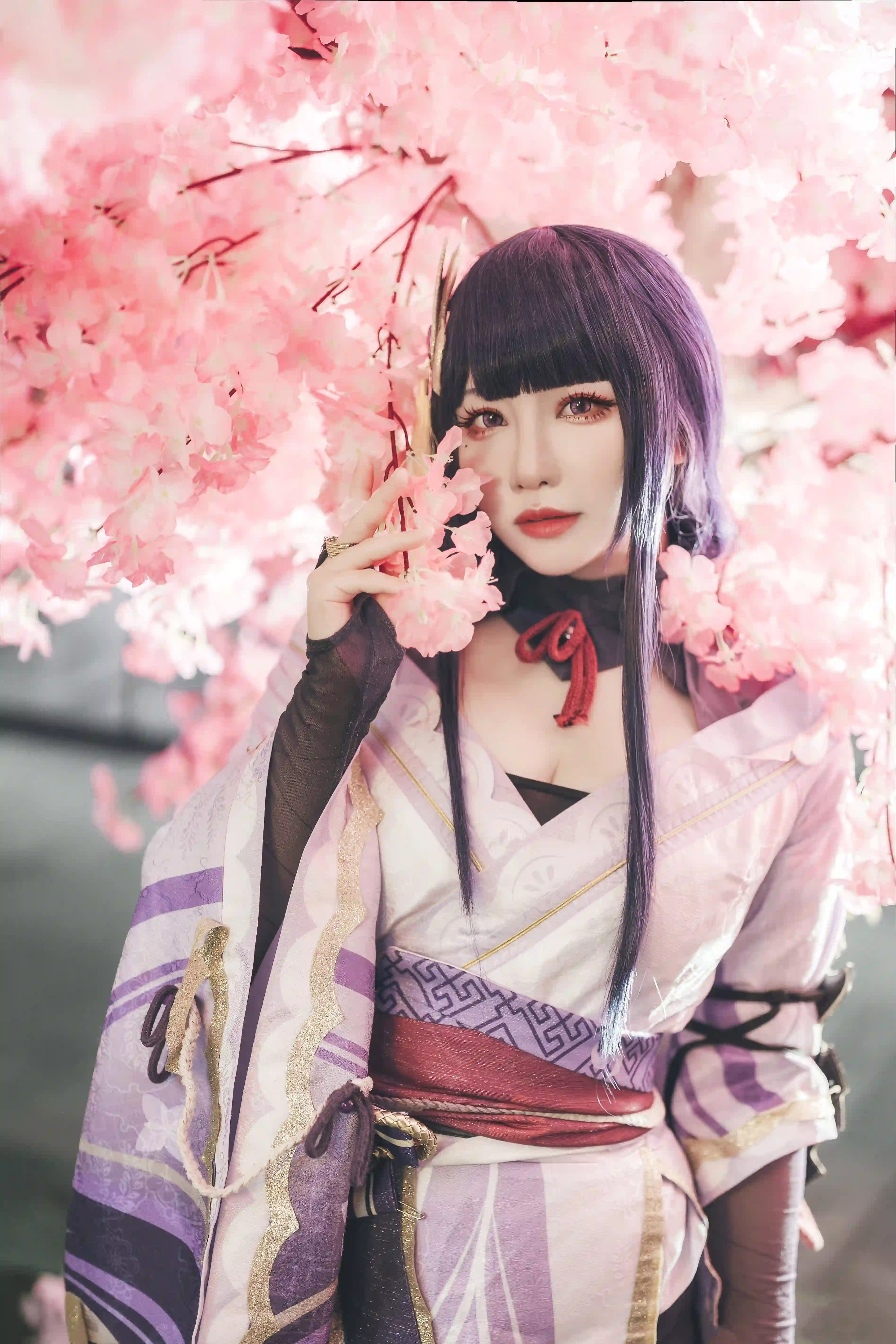 图片[8]-二次元COS分享[COSplay]原神 雷电将军 樱花树下-二次元COS分享次元吧