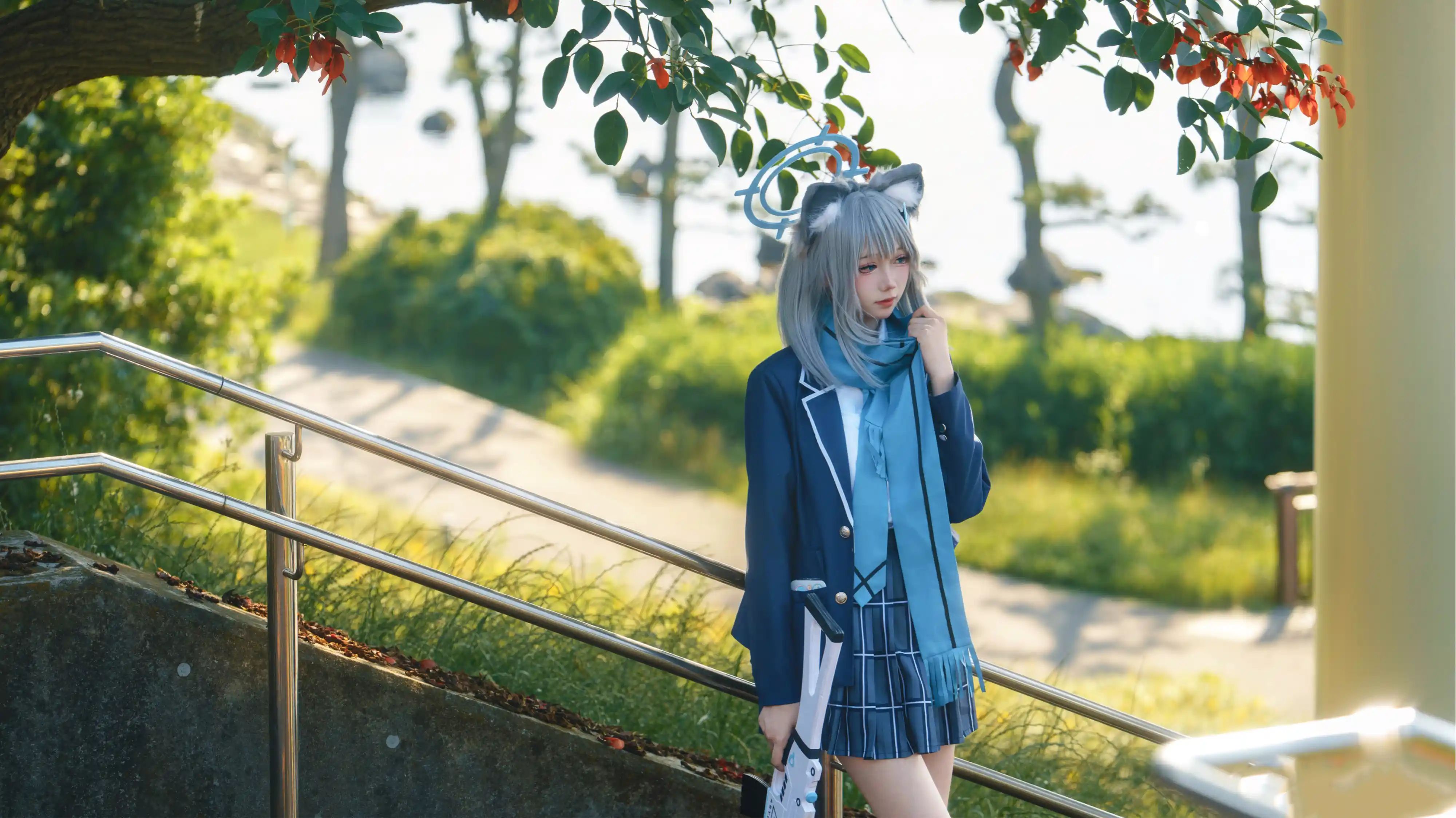 图片[1]-二次元COS分享[COSplay]请多指教，老师。-二次元COS分享次元吧