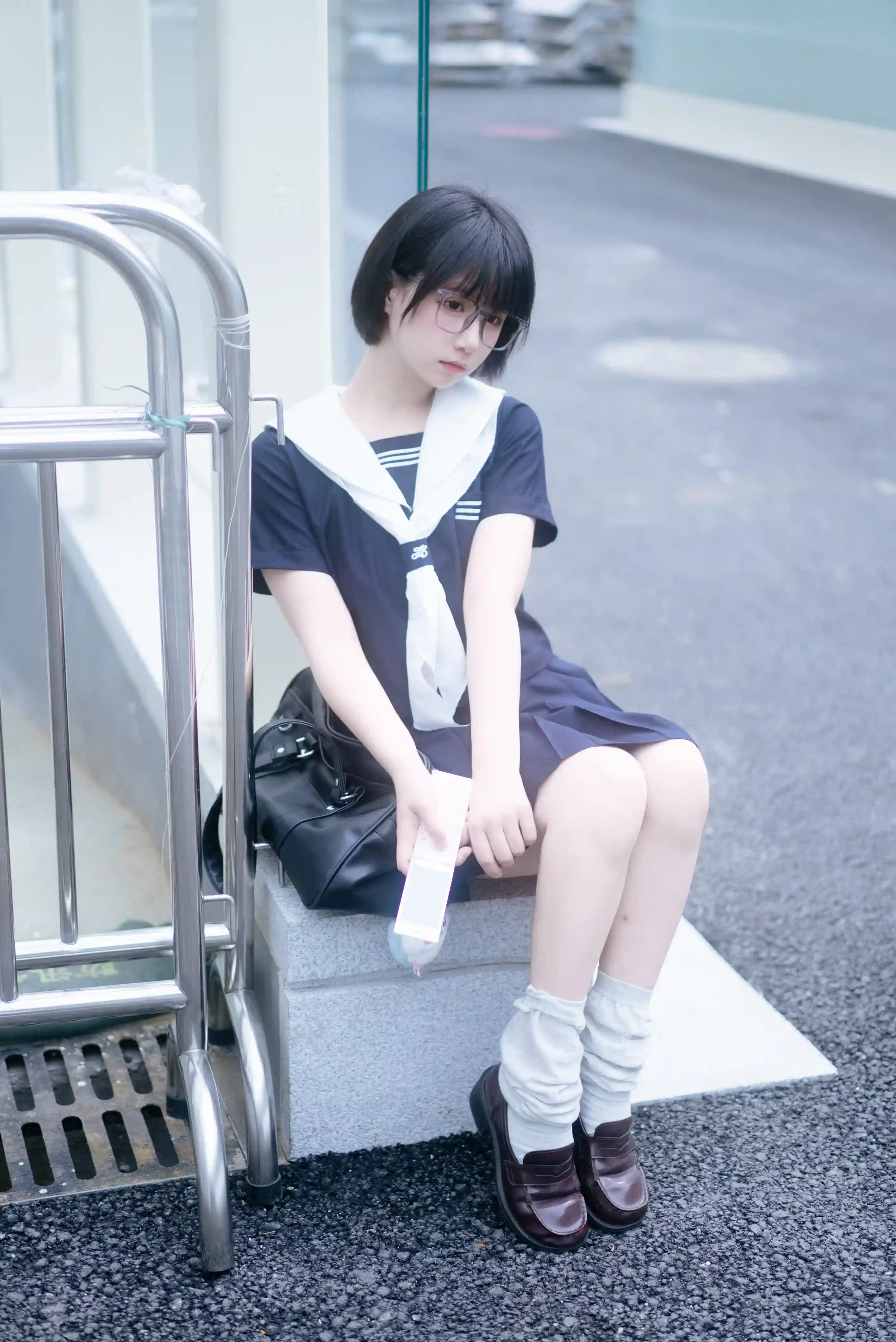 图片[6]-二次元COS分享[JK]JK 制服-街头邂逅的元气身影-二次元COS分享次元吧