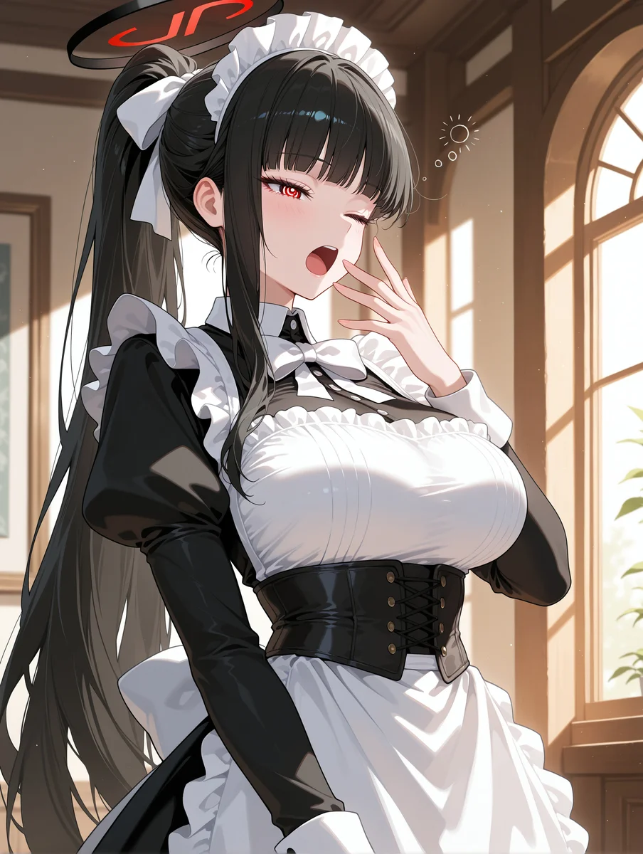 图片[2]-二次元COS分享碧蓝档案 调月莉音 女仆装-二次元COS分享次元吧