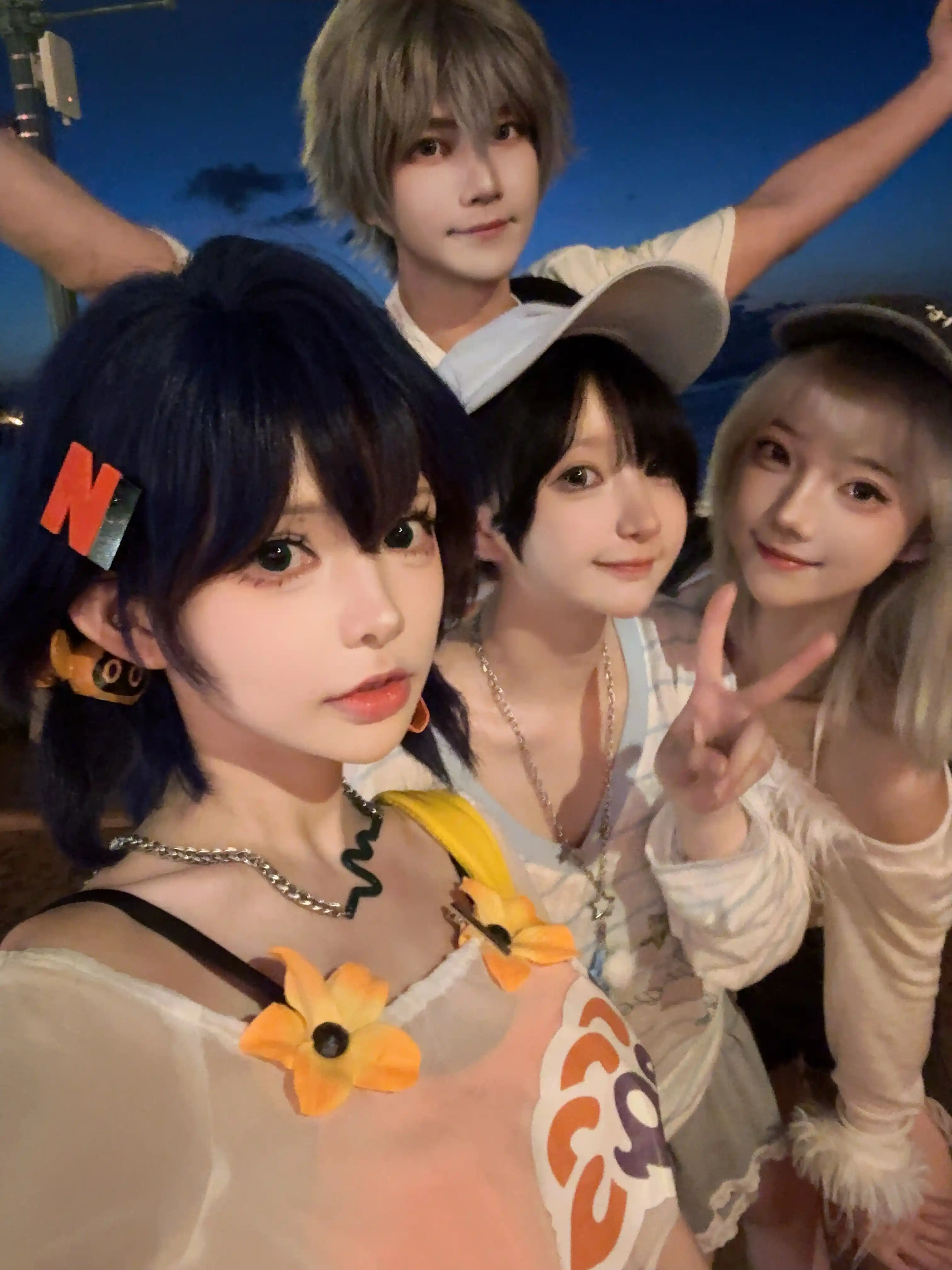 图片[4]-二次元COS分享[COSplay]一起快乐泳装，好耶～ ​​​-二次元COS分享次元吧