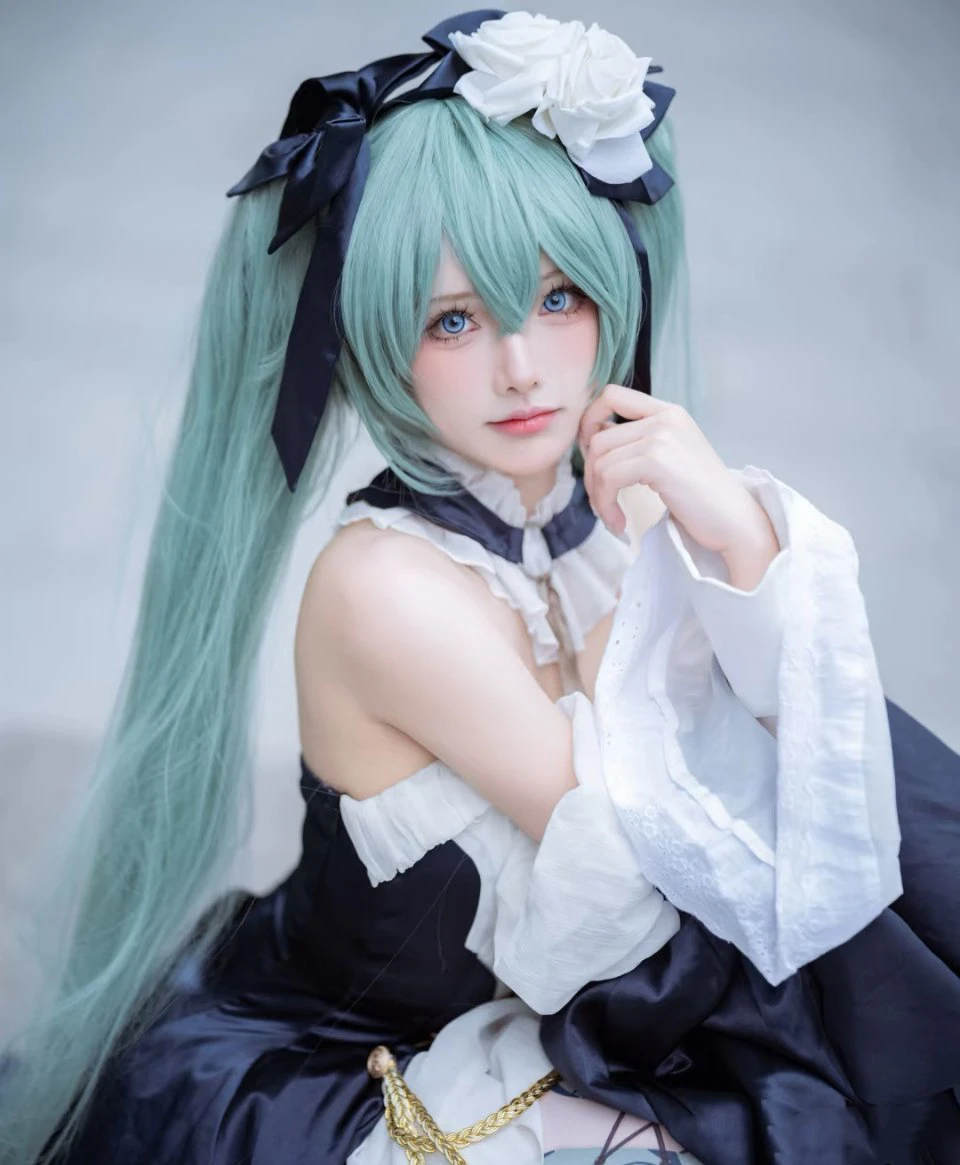 图片[6]-二次元COS分享[COSplay]哪怕世界冷漠以待，有初音的歌声相伴便是前行的力量源泉。 ​​​-二次元COS分享次元吧