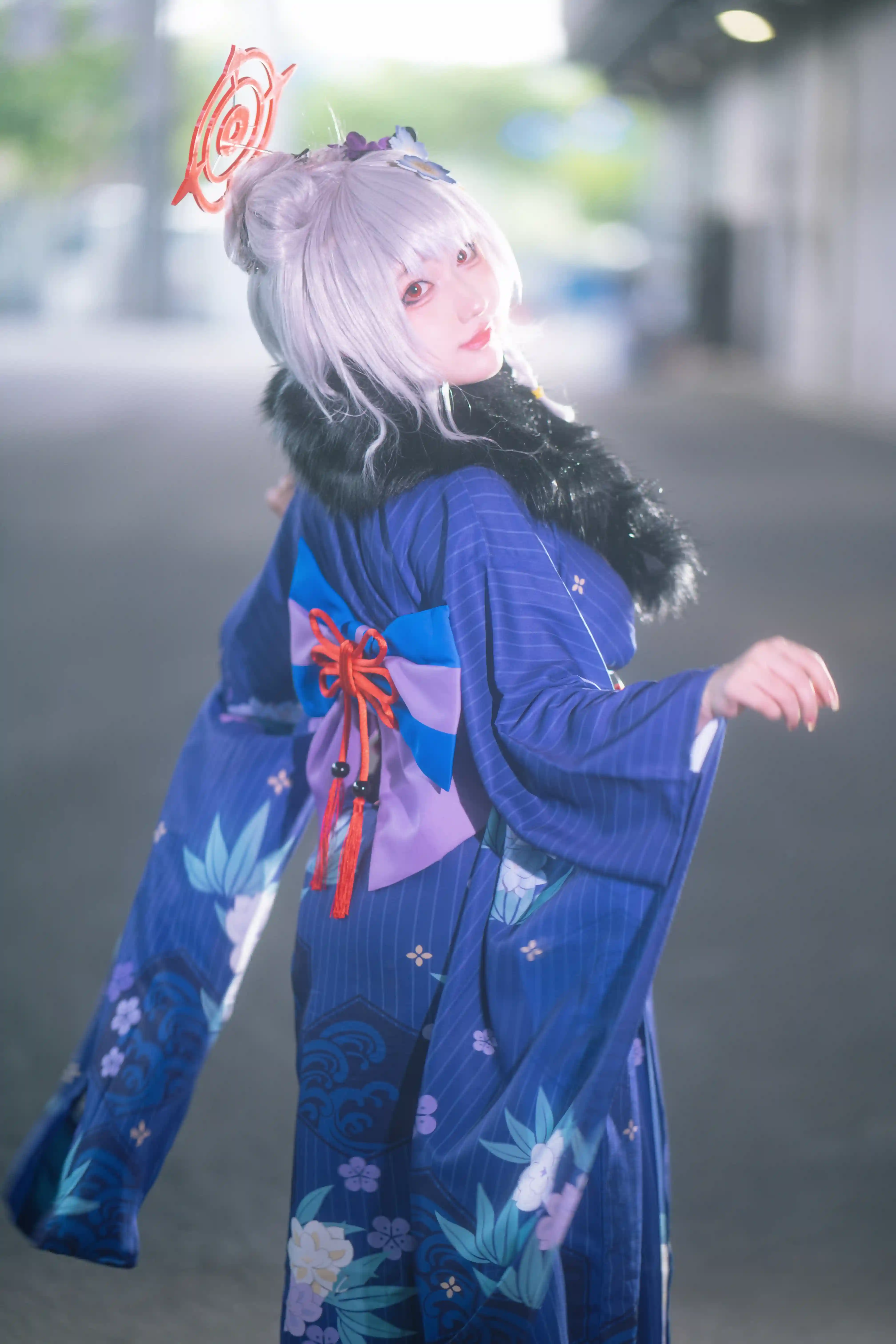 图片[4]-二次元COS分享[COSplay]华美之花跃于振袖之上，整理心情为探寻未知的美食而来-二次元COS分享次元吧