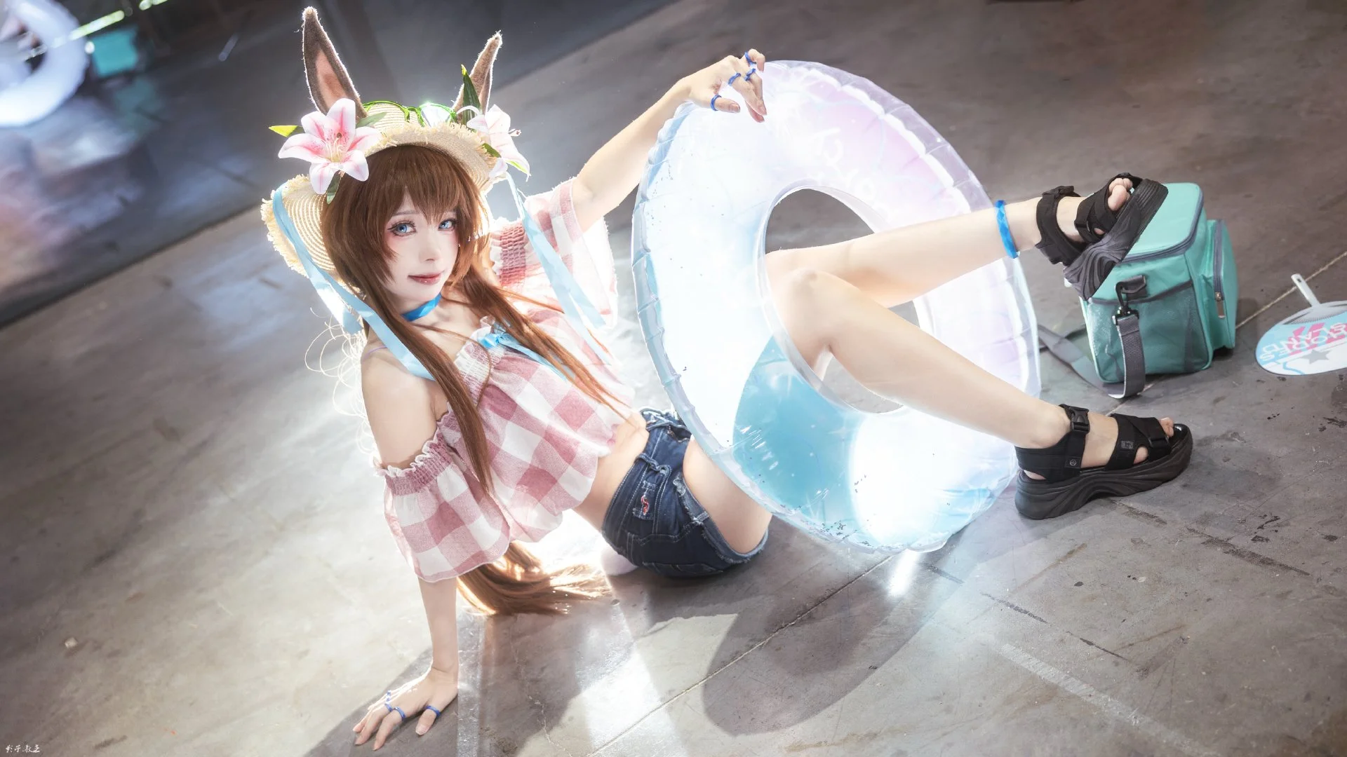 图片[3]-二次元COS分享[COSplay]是暴行姐姐给我挑的这件泳装，我还在害怕博士会不会不喜欢-二次元COS分享次元吧