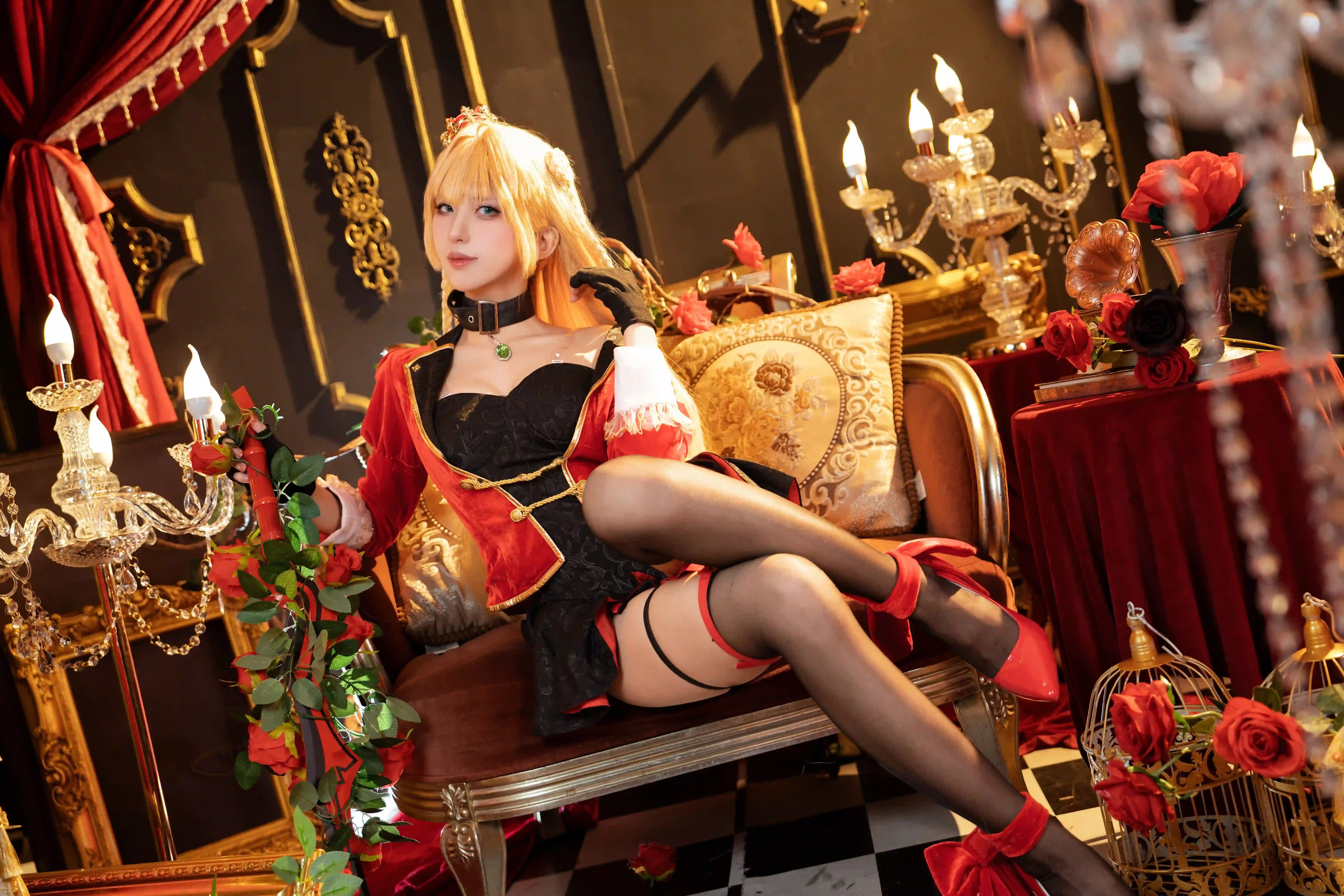 [COSplay]蔷薇之皇帝，无论何时都能开心地战斗。-二次元COS分享次元吧