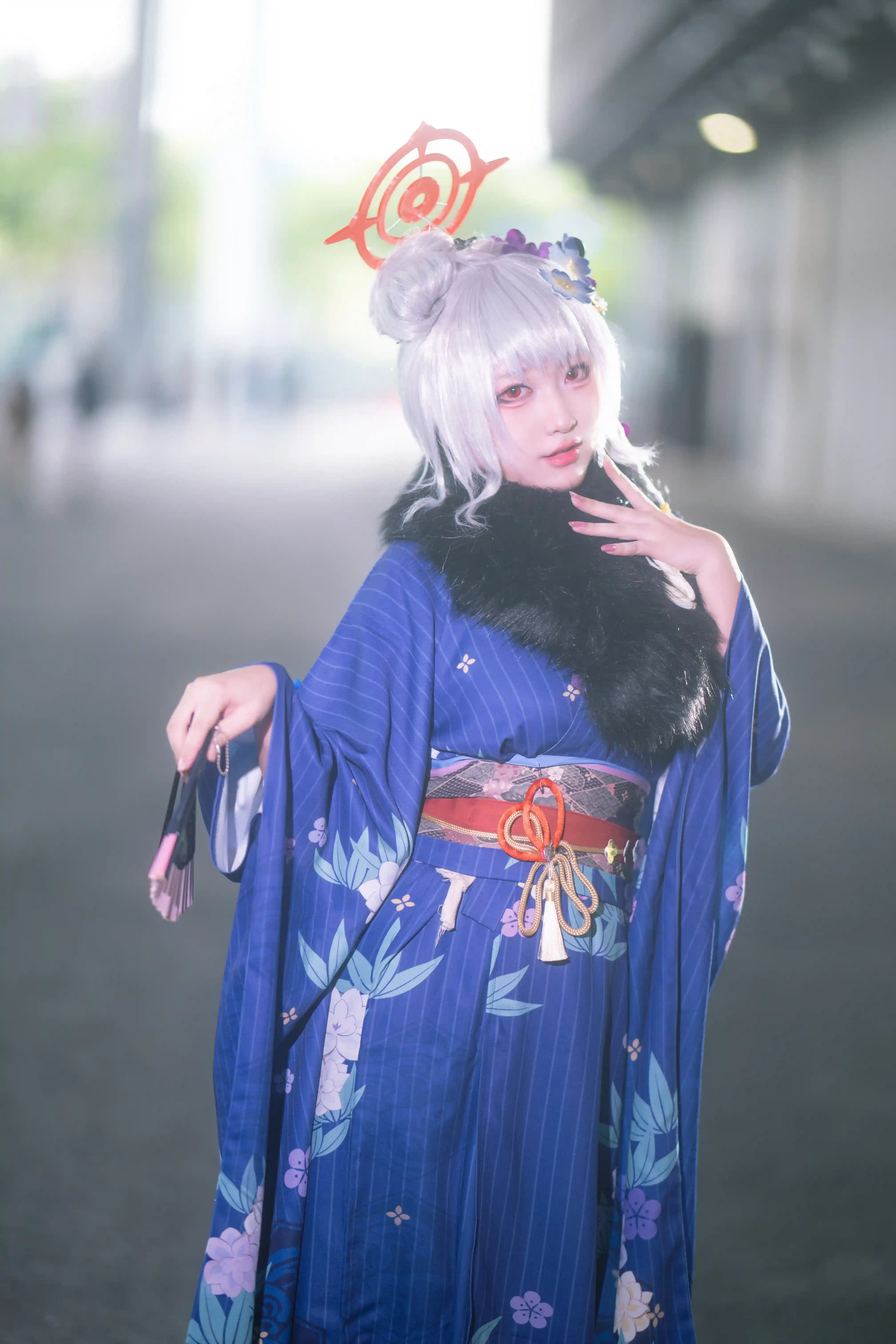 图片[3]-二次元COS分享[COSplay]华美之花跃于振袖之上，整理心情为探寻未知的美食而来-二次元COS分享次元吧