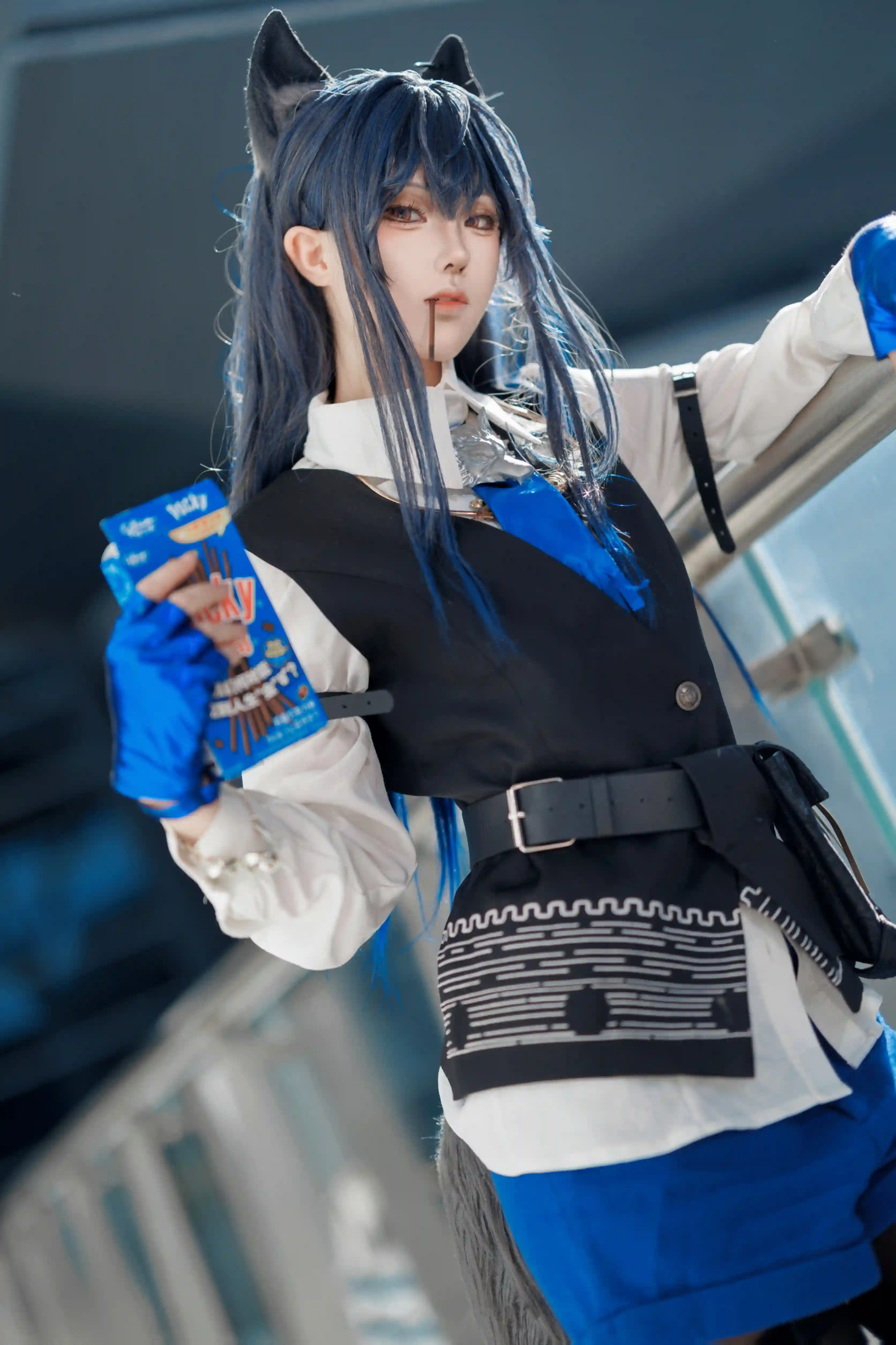 图片[2]-二次元COS分享[COSplay]明日方舟 缄默德克萨斯-二次元COS分享次元吧