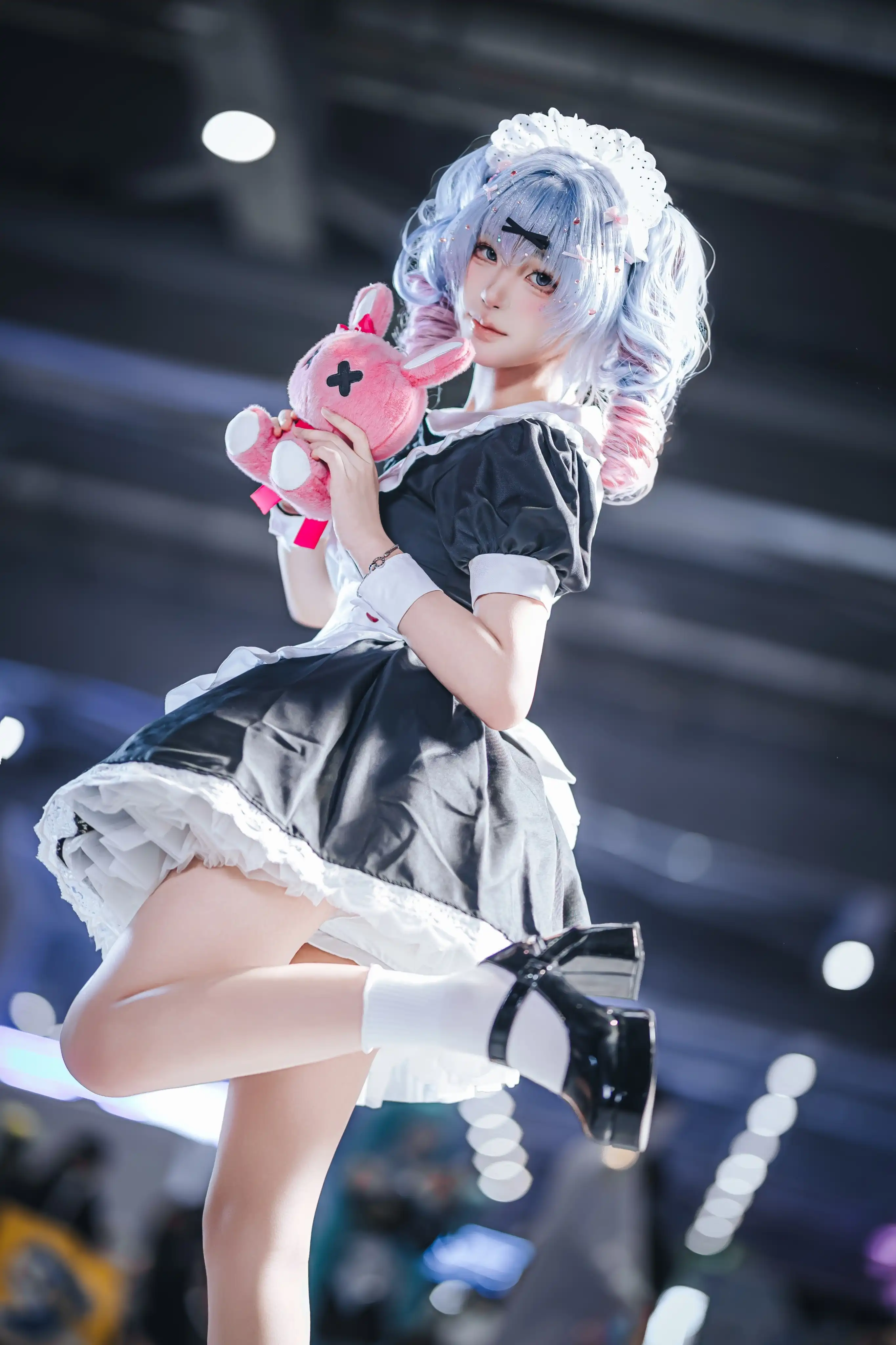 图片[5]-二次元COS分享[COSplay]这是……清纯型🐰🕳️女仆！-二次元COS分享次元吧