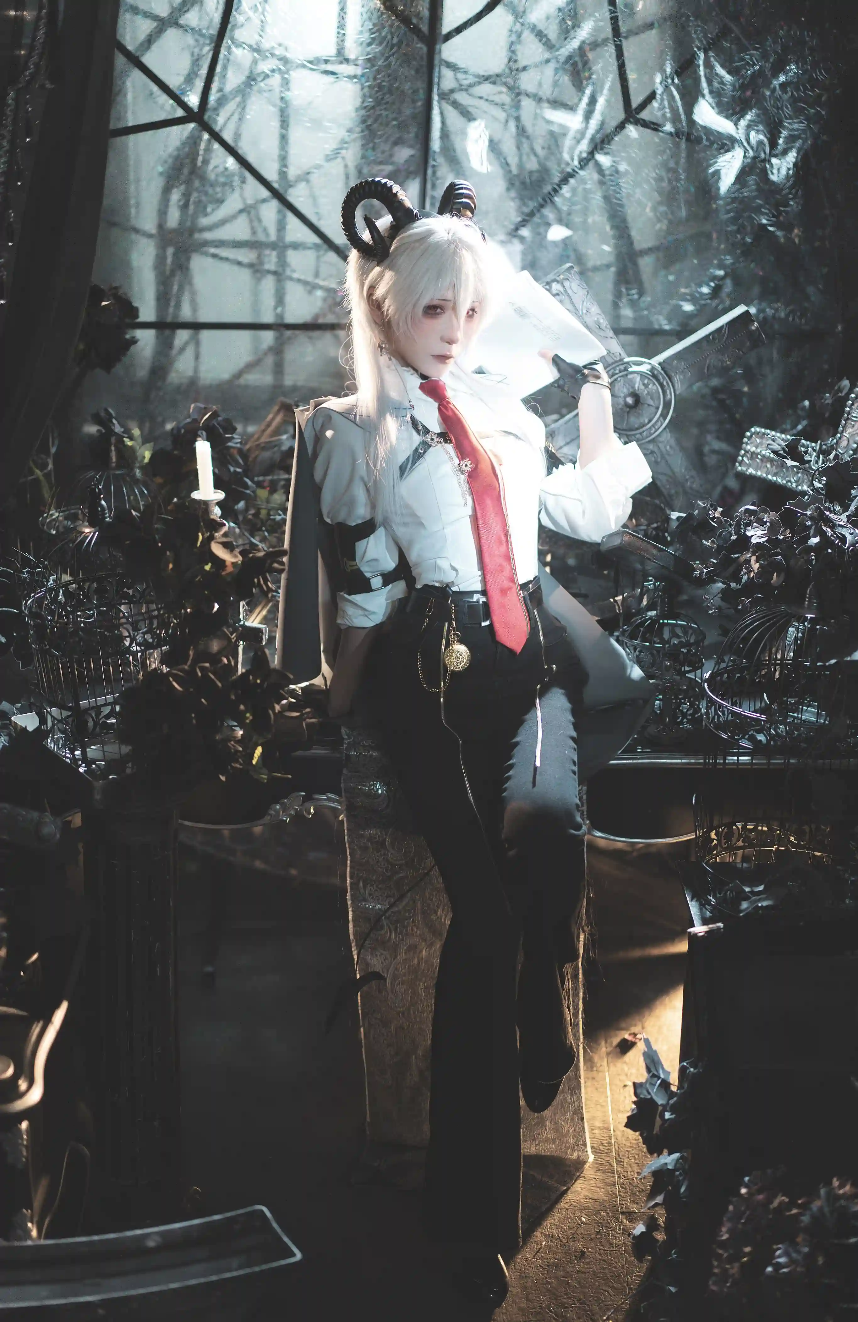 图片[1]-二次元COS分享[COSplay]真是加不完的班，怎么你也要来搭把手吗~-二次元COS分享次元吧