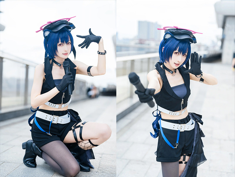 [COSplay]蔚蓝档案 黑见芹香 偶像-二次元COS分享次元吧