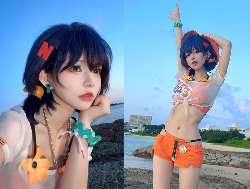 [COSplay]一起快乐泳装，好耶～ ​​​-二次元COS分享次元吧