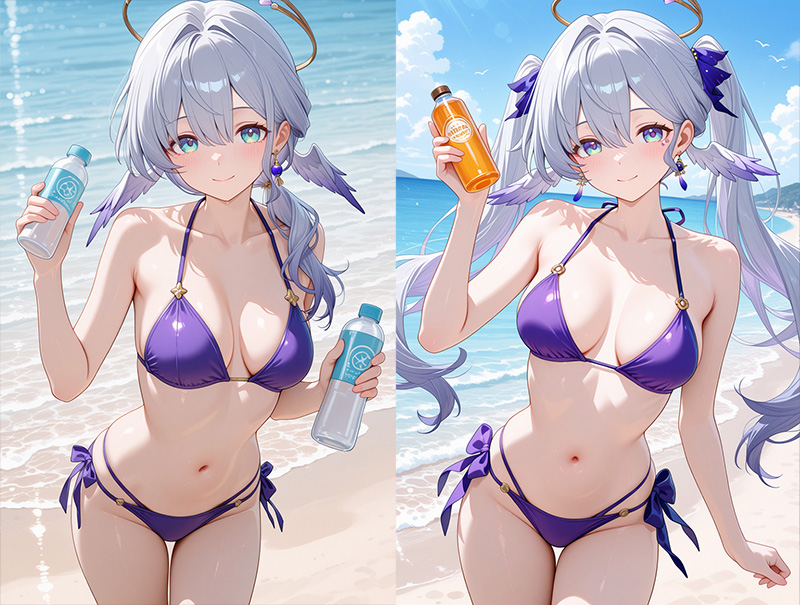 知更鸟的夏日双马尾-二次元COS分享次元吧