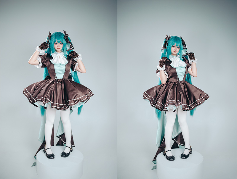 [COSplay]初音未来兔子洋装-二次元COS分享次元吧